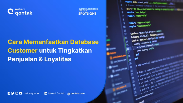 5 Cara Memanfaatkan Database Customer