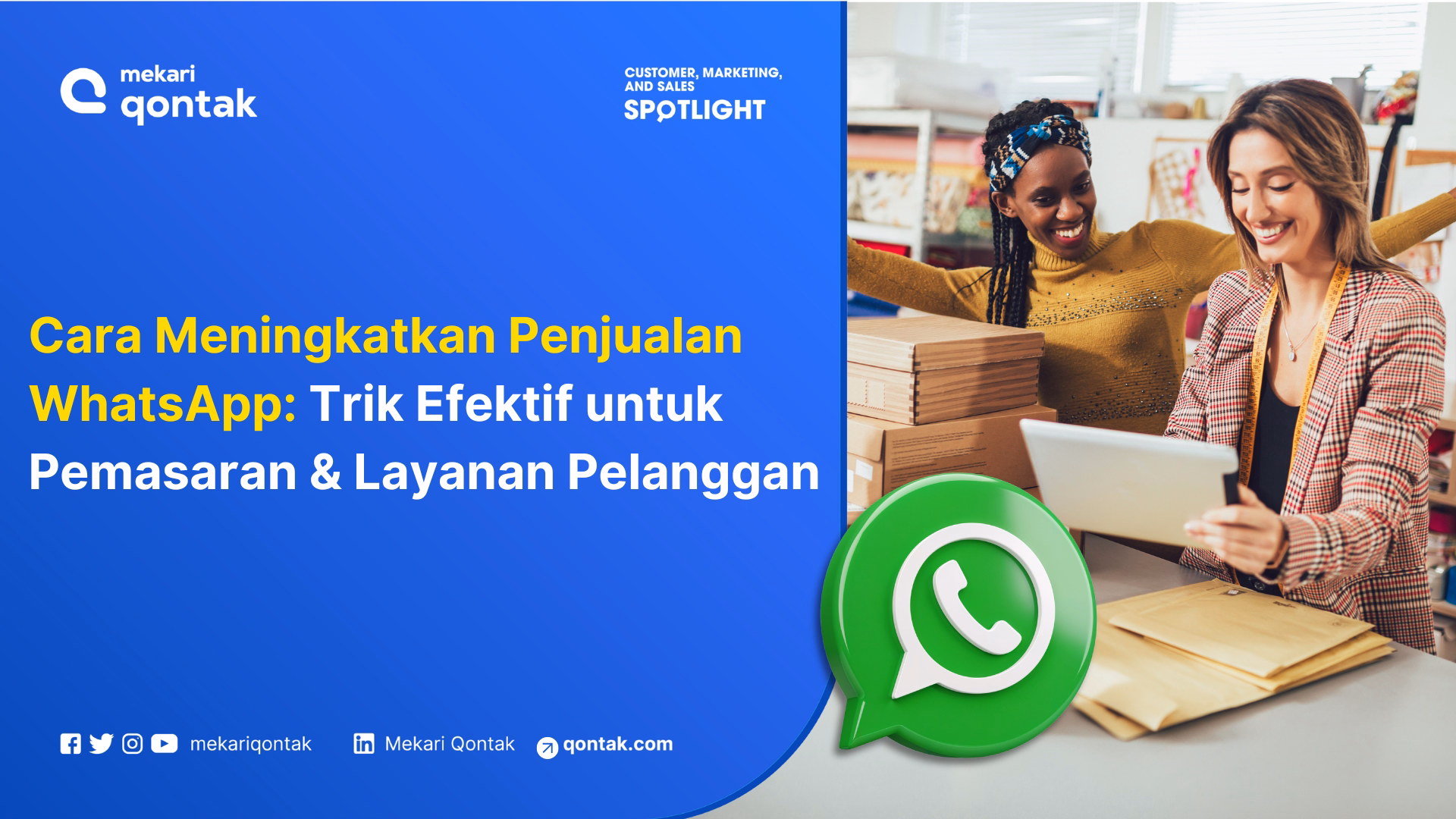 7 Cara Meningkatkan Penjualan di WhatsApp