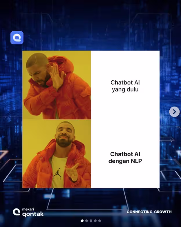 Contoh konten sosial media - meme