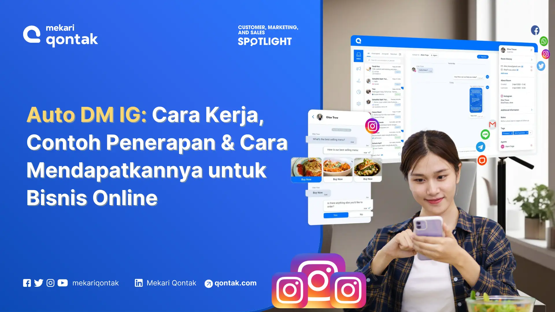 Auto DM IG: Cara Kerja, Contoh Penerapan, dan Cara Mendapatkannya untuk Bisnis Online