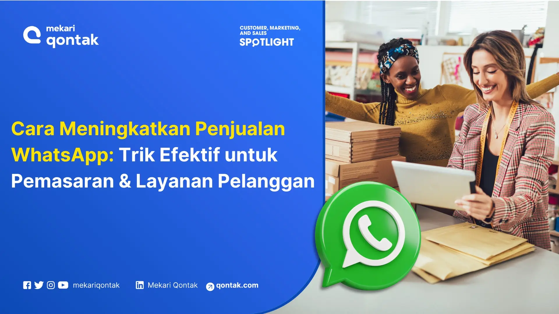 Cara Meningkatkan Penjualan Bisnis di WhatsApp