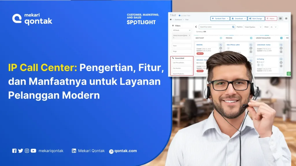 IP Call Center: Fitur, Manfaat dan Kelebihannya