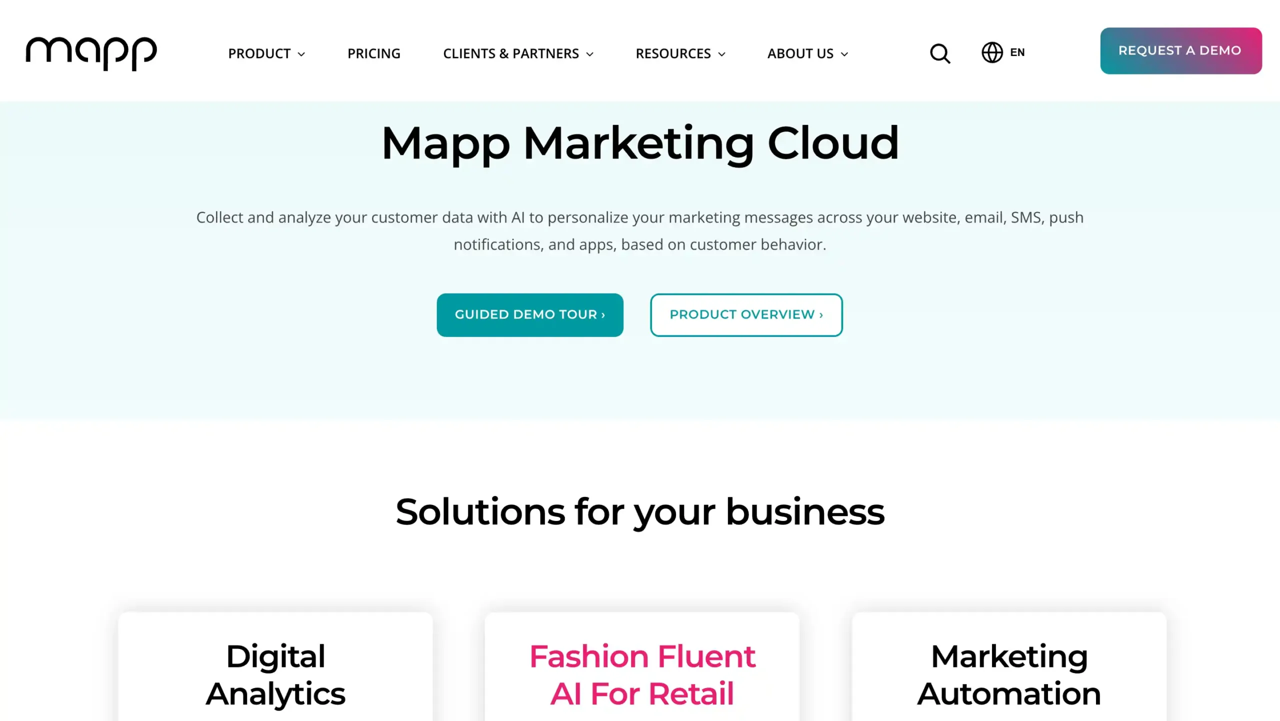Data Management Platform-Mapp