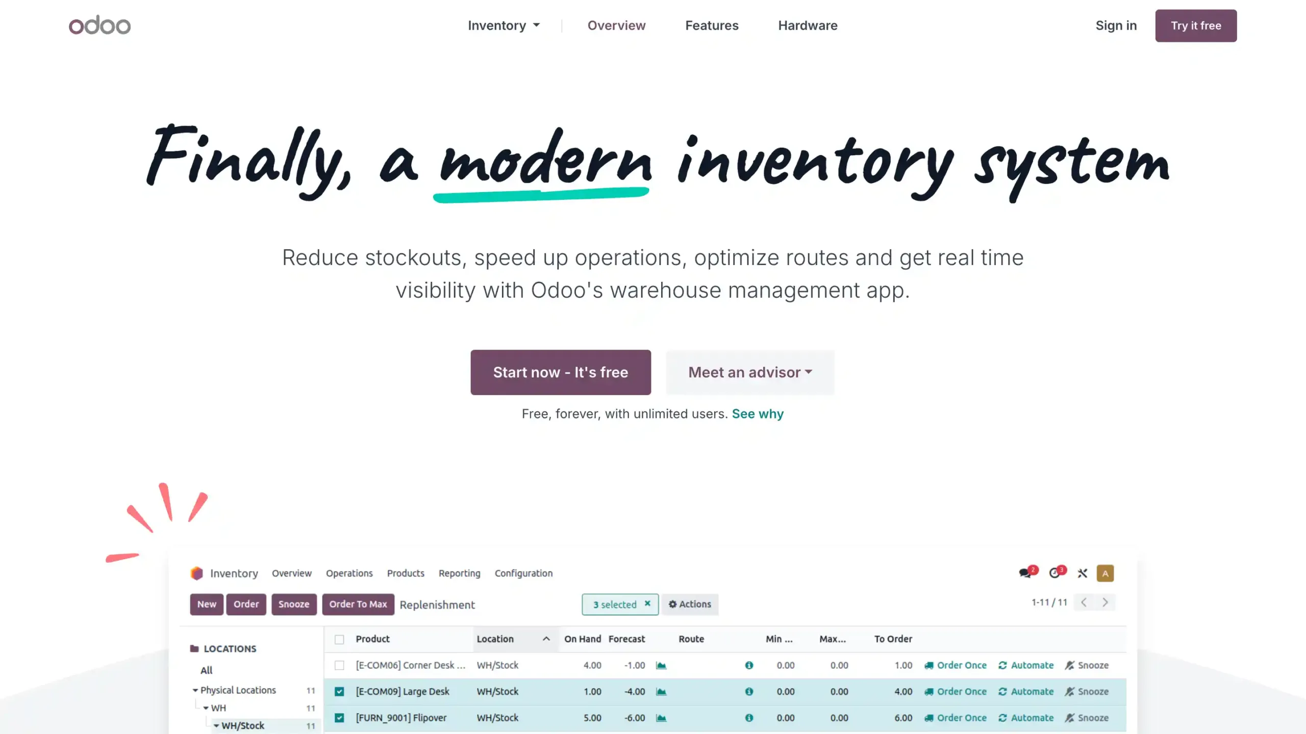 Order Management Platform-Odoo