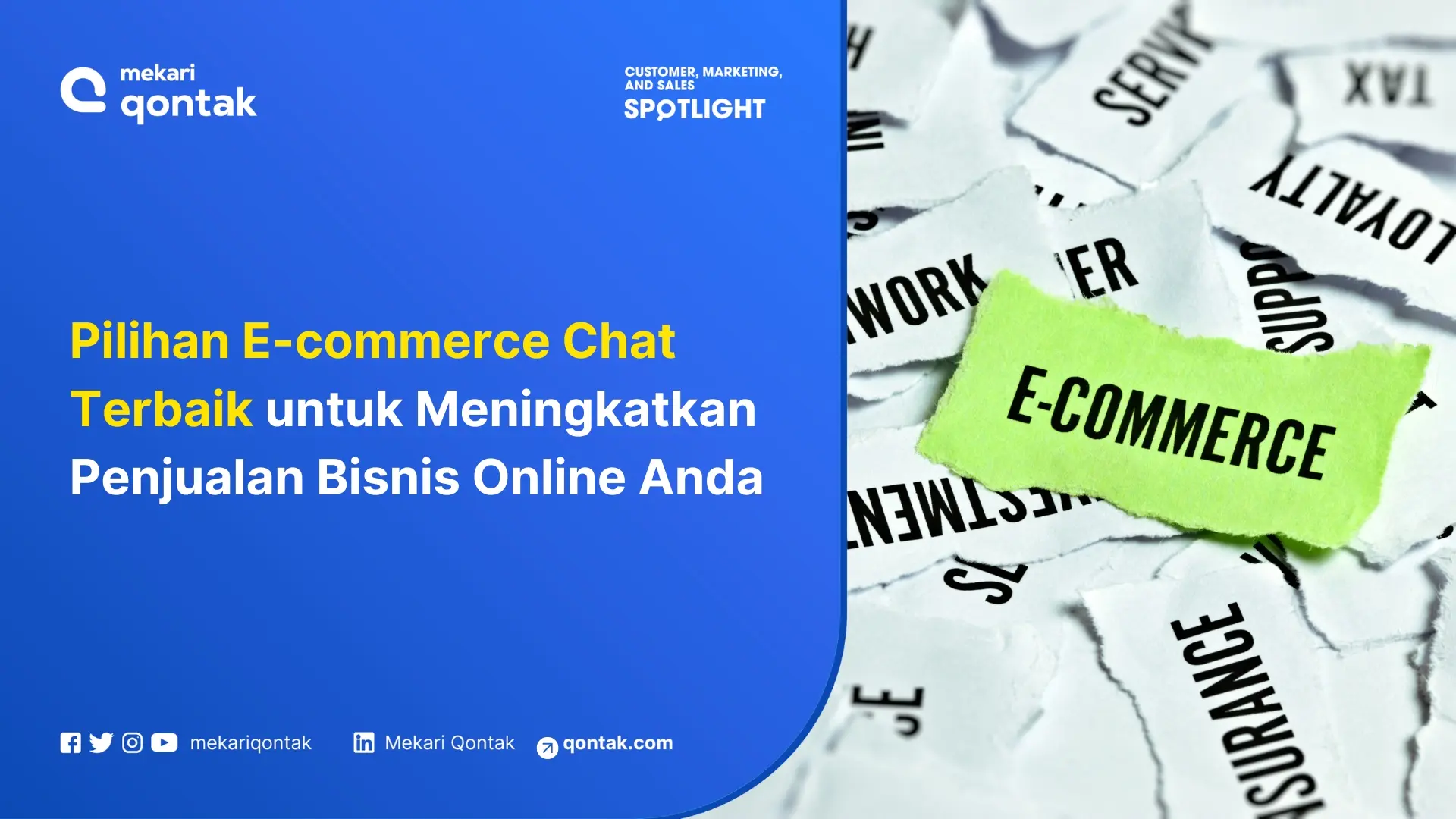 Platform E-Commerce Chat Terbaik yang Banyak Toko Online Gunakan