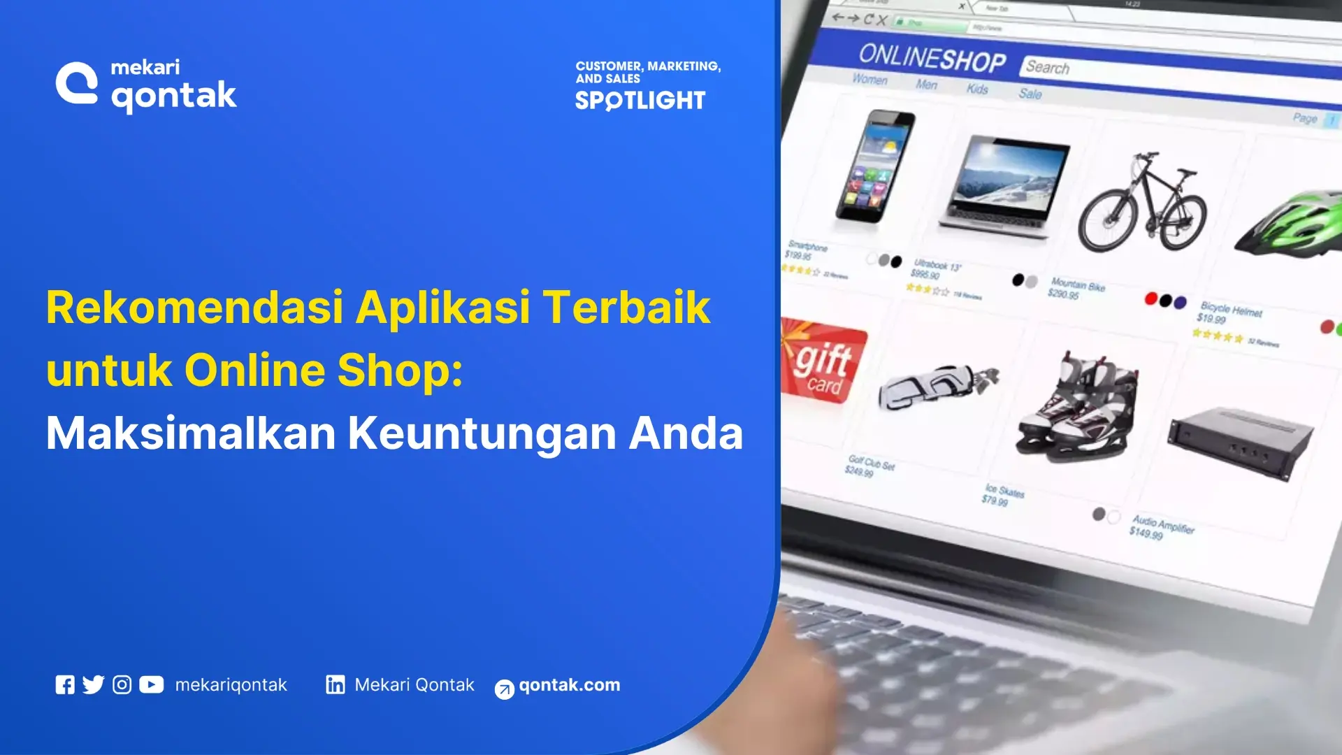 Aplikasi yang Dibutuhkan Online Shop untuk Maksimalkan Cuan