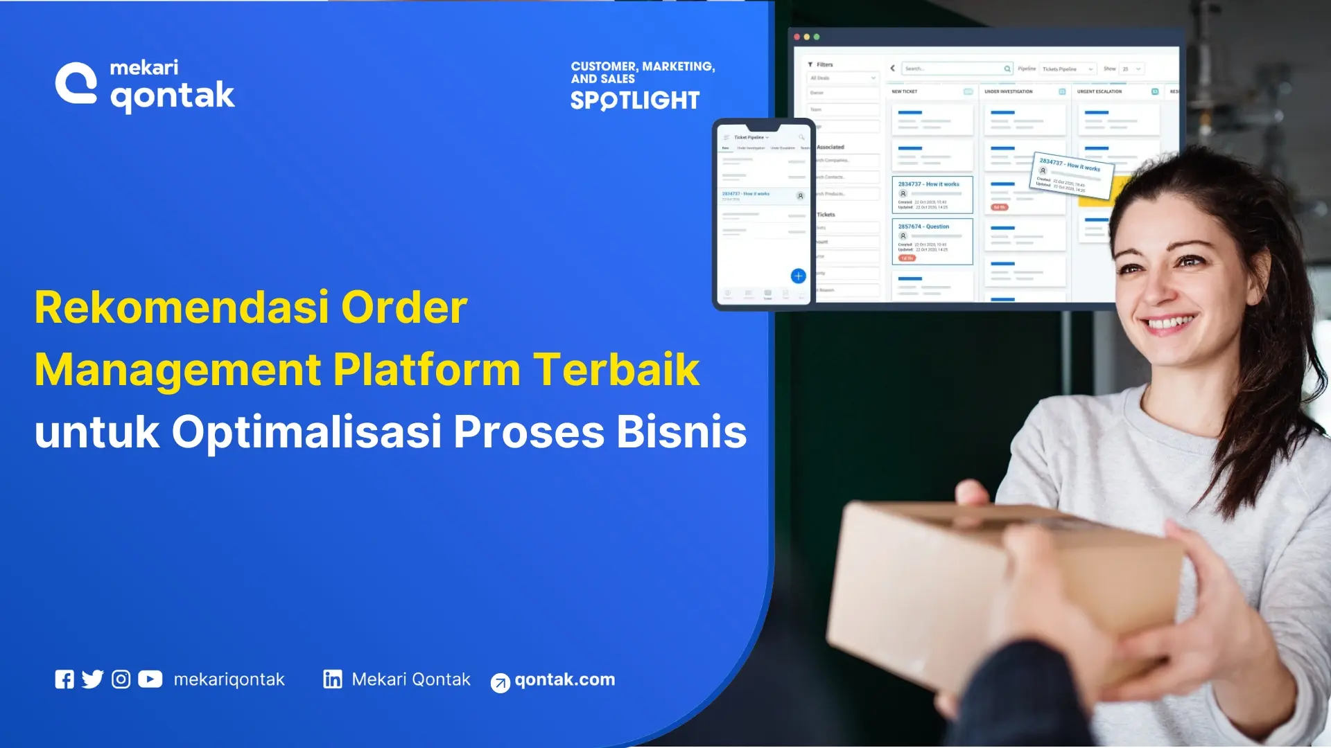 Rekomendasi Order Management Platform Terbaik untuk Bisnis di Indonesia