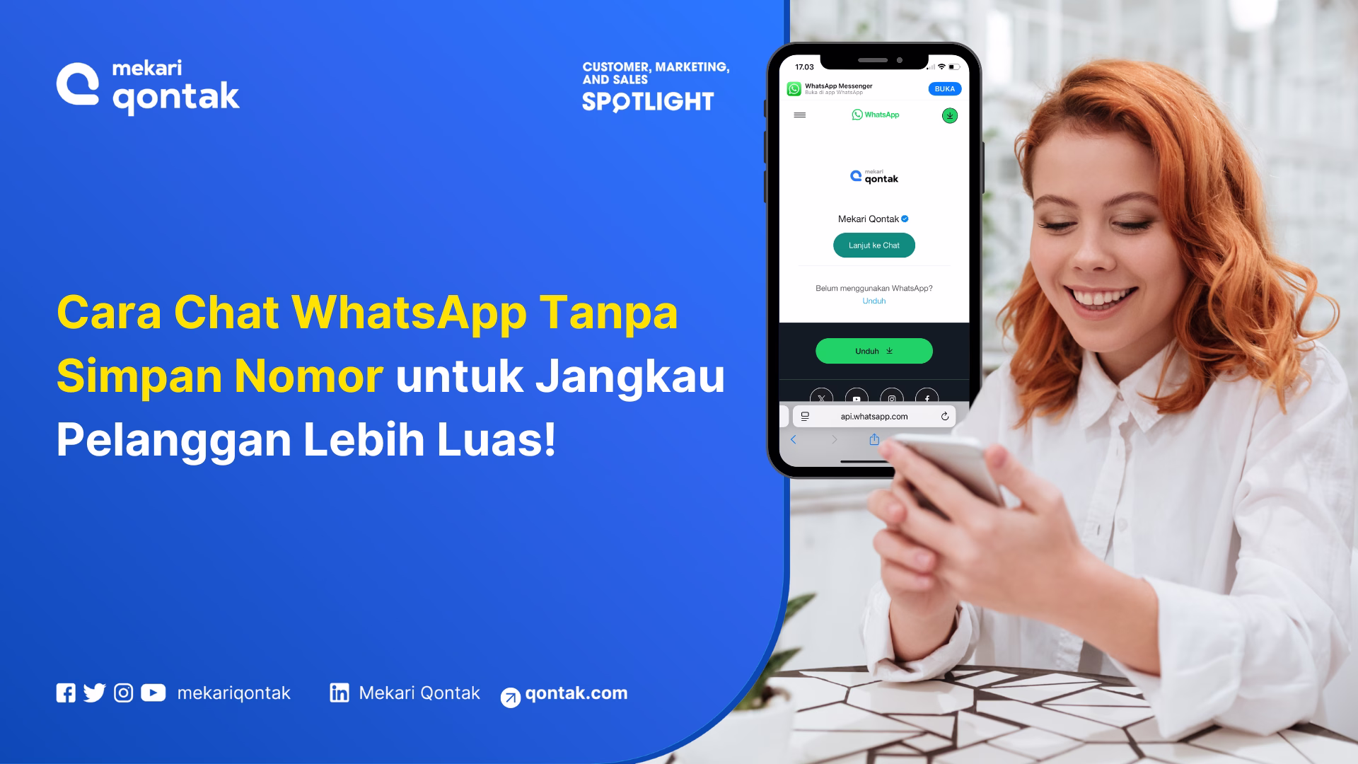 6 Cara Chat WhatsApp Tanpa Simpan Nomor yang Aman, Jangkau Pelanggan Lebih Luas!