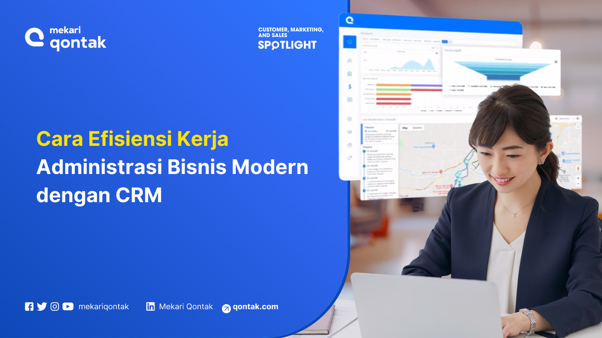 7 Cara Efisiensi Kerja Administrasi Bisnis Modern dengan CRM