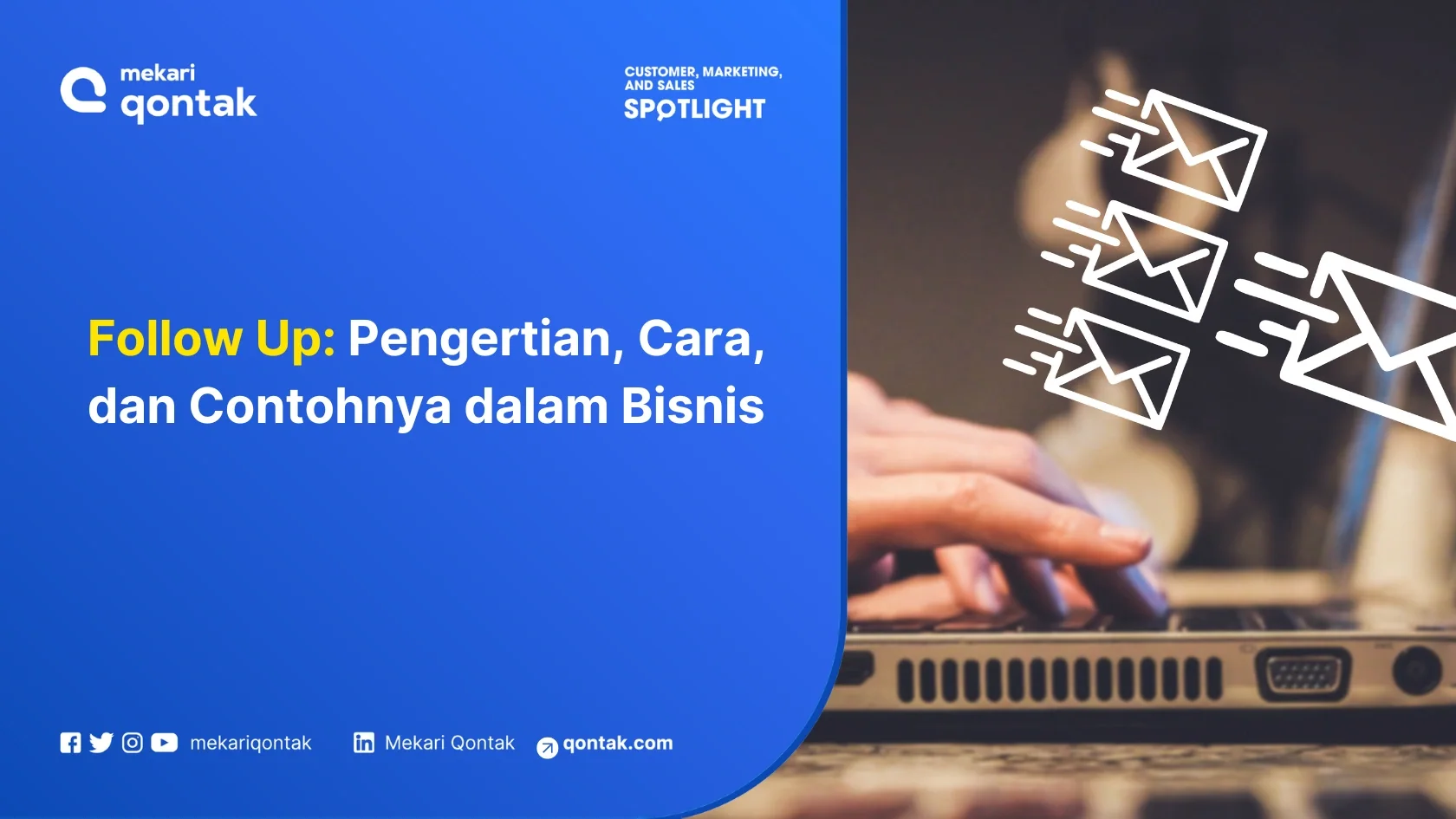Ilustrasi follow up customer