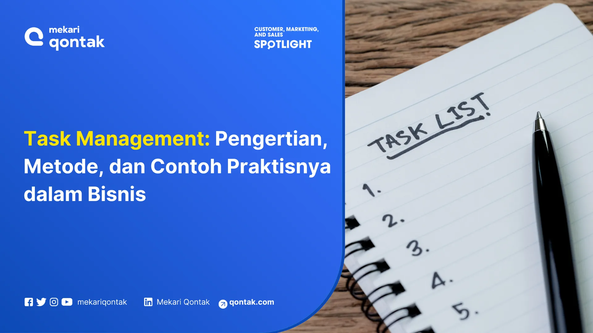 Task Management: Pengertian, Metode, dan Contoh Praktis dalam Bisnis