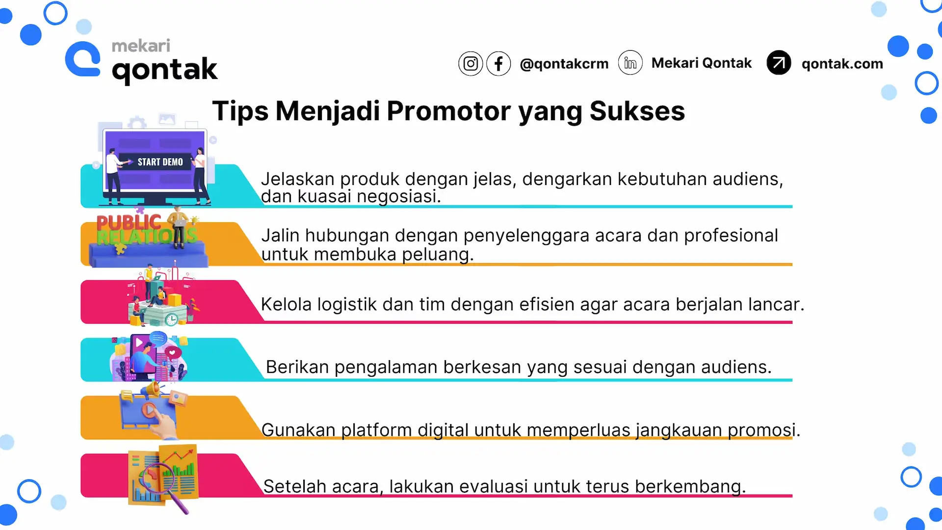 Tips Menjadi Promotor yang Sukses Tips Menjadi Promotor yang Sukses