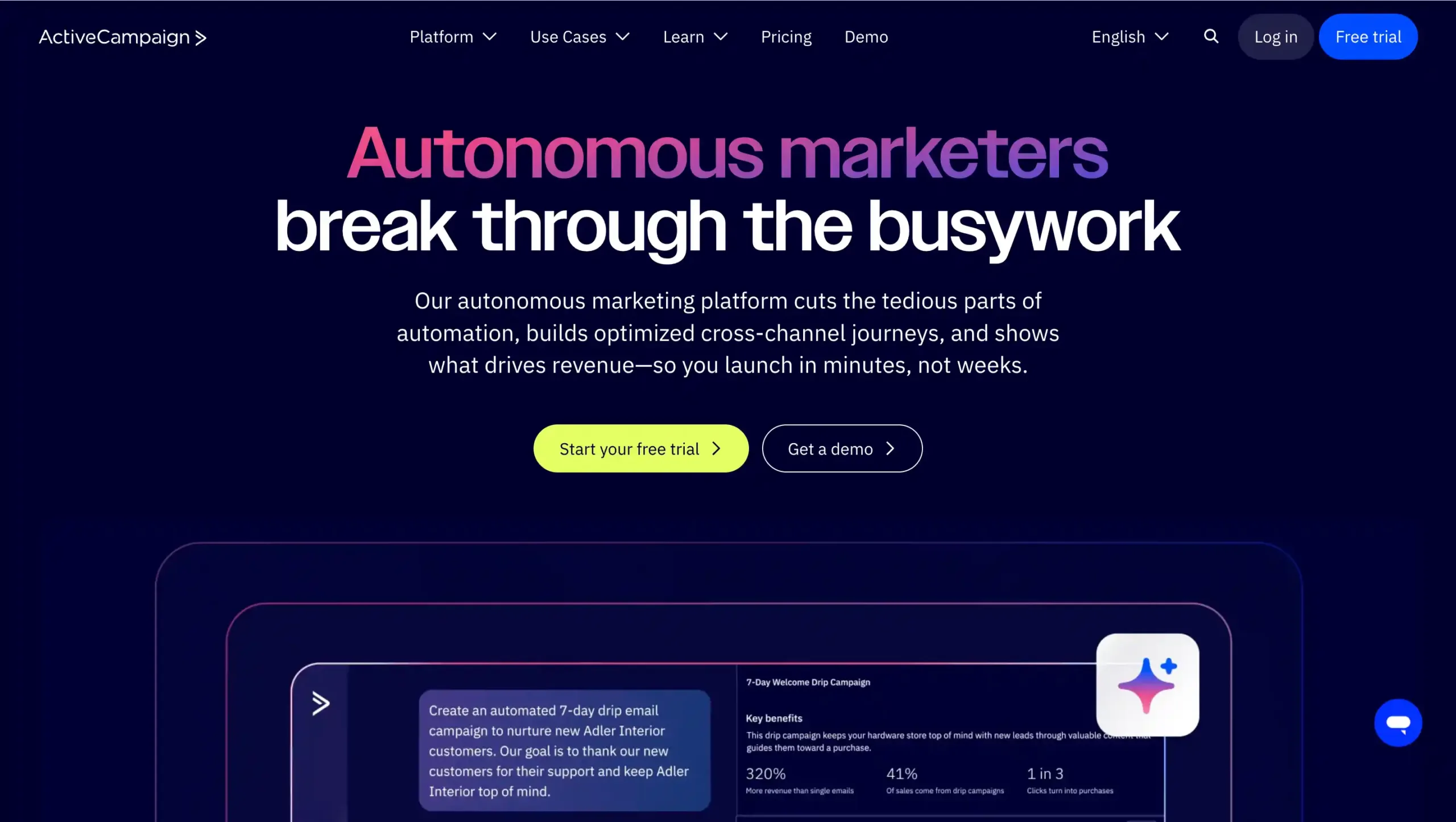alternatif hubspot terbaik ActiveCampaign