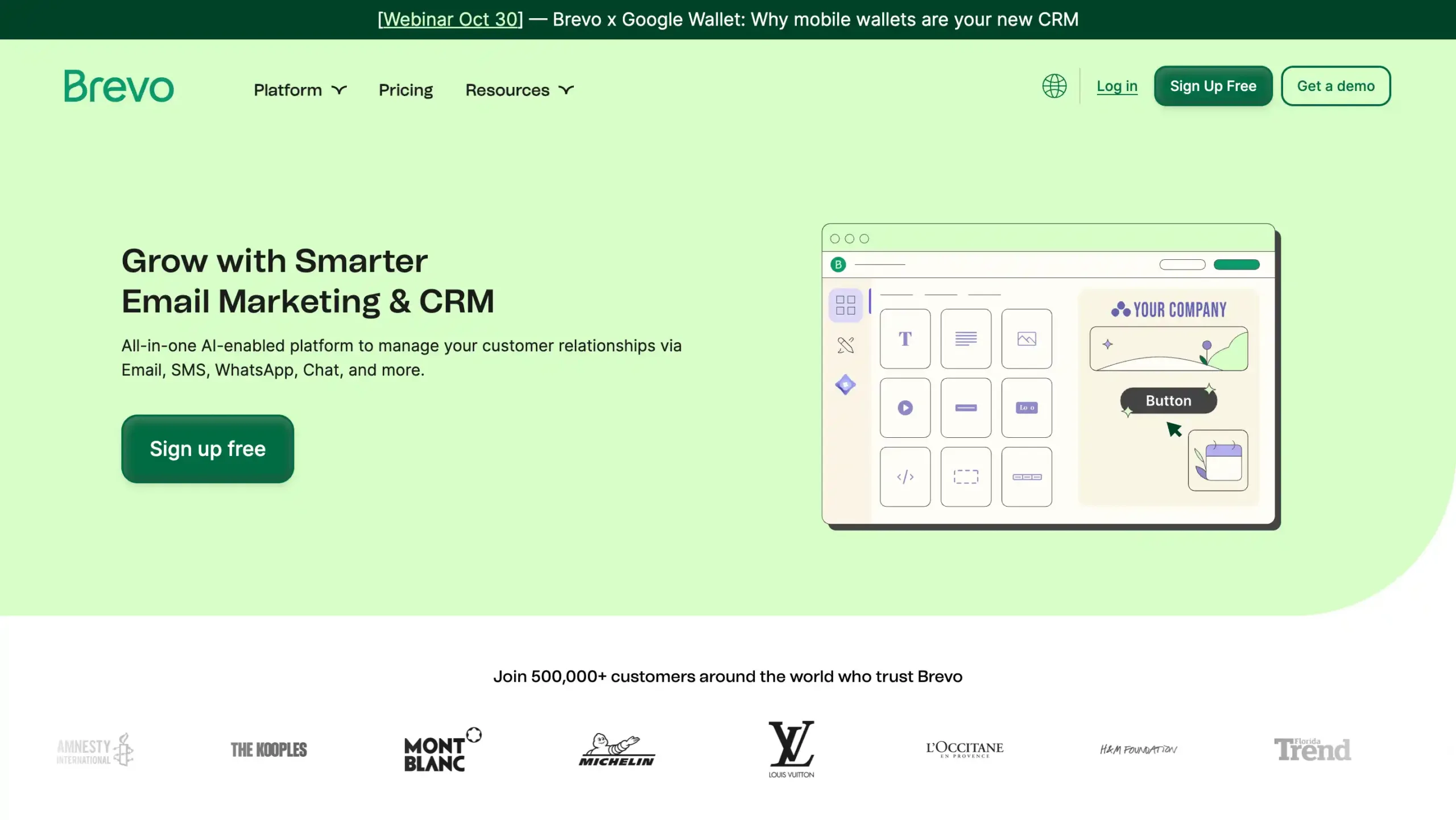 aplikasi crm multi cabang terbaik Brevo