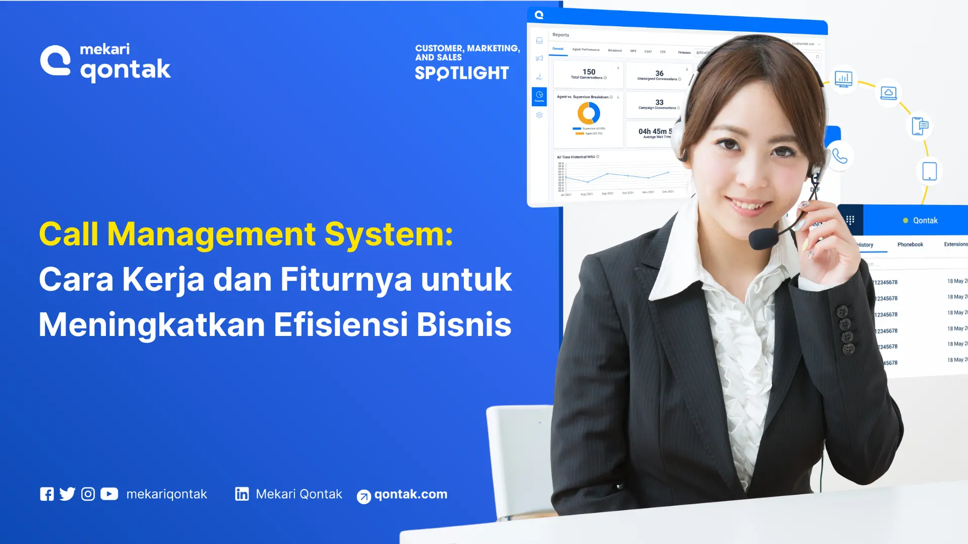 Call Management System: Cara Kerja Hingga Fiturnya untuk Meningkatkan Efisiensi First Contact Resolution