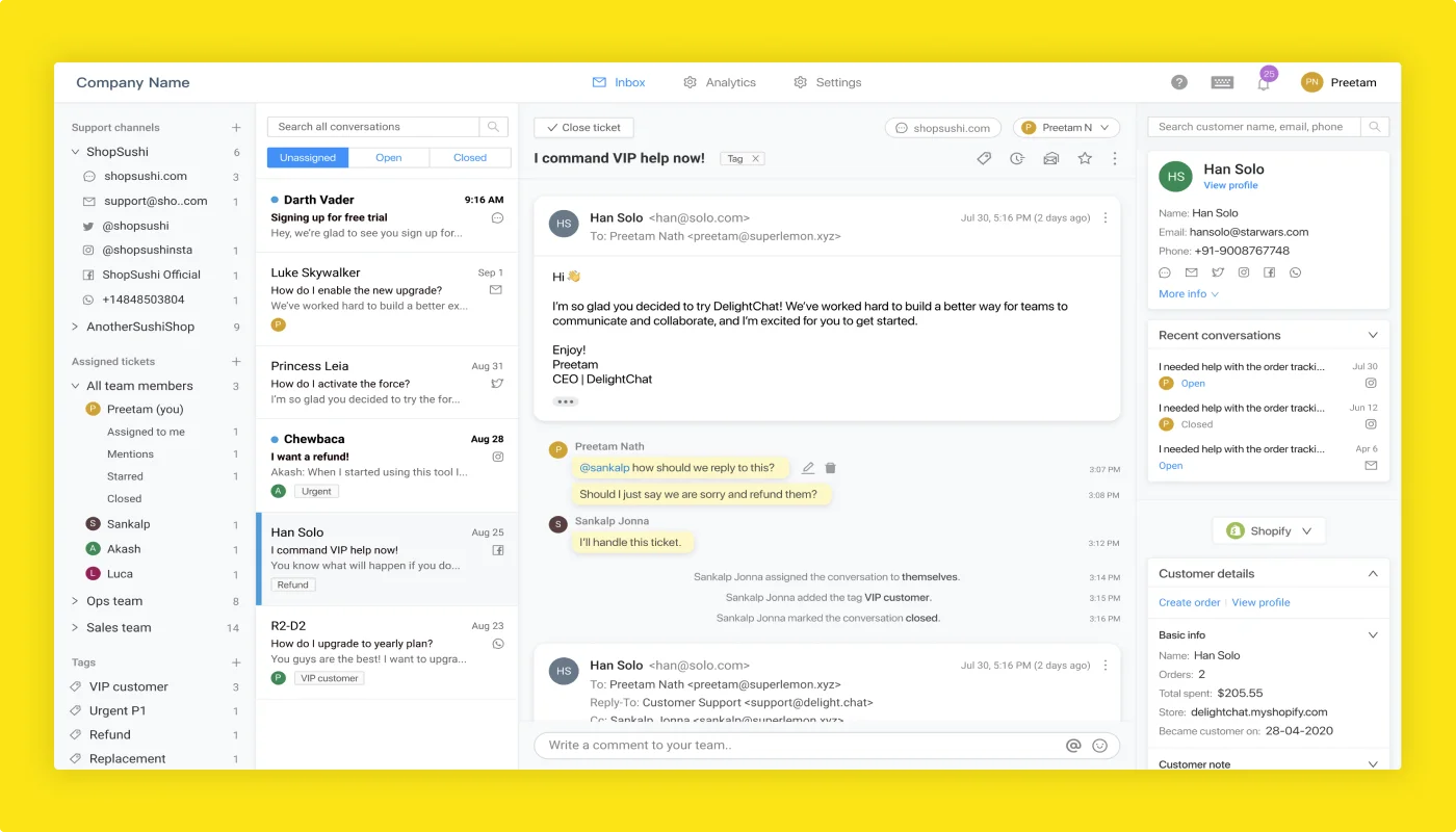 Dashboard Aplikasi WhatsApp Auto Reply DelightChat