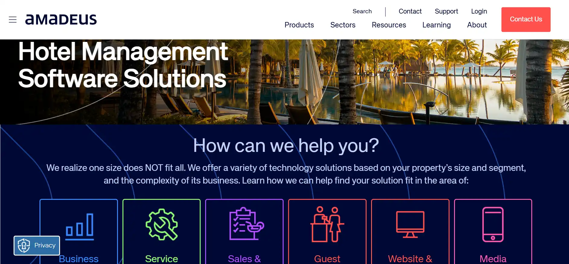 Ilustrasi Halaman Homepage Hotel CRM Software Amadeus Hospitality Halaman Homepage Hotel CRM Software Amadeus Hospitality