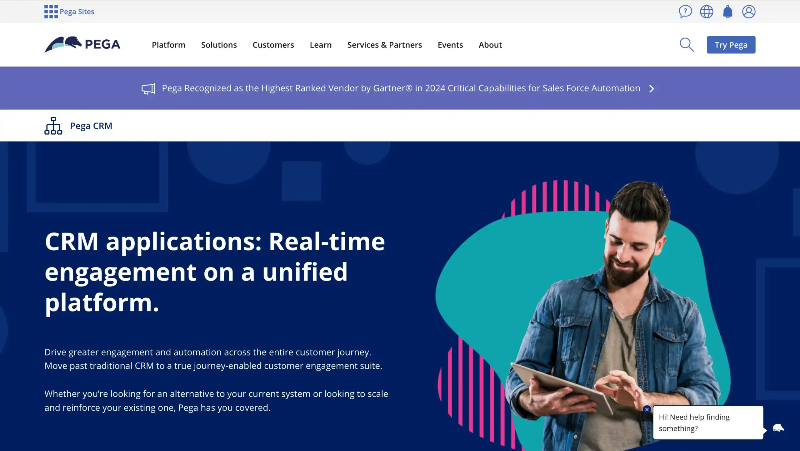 best enterprise crm software-Pega