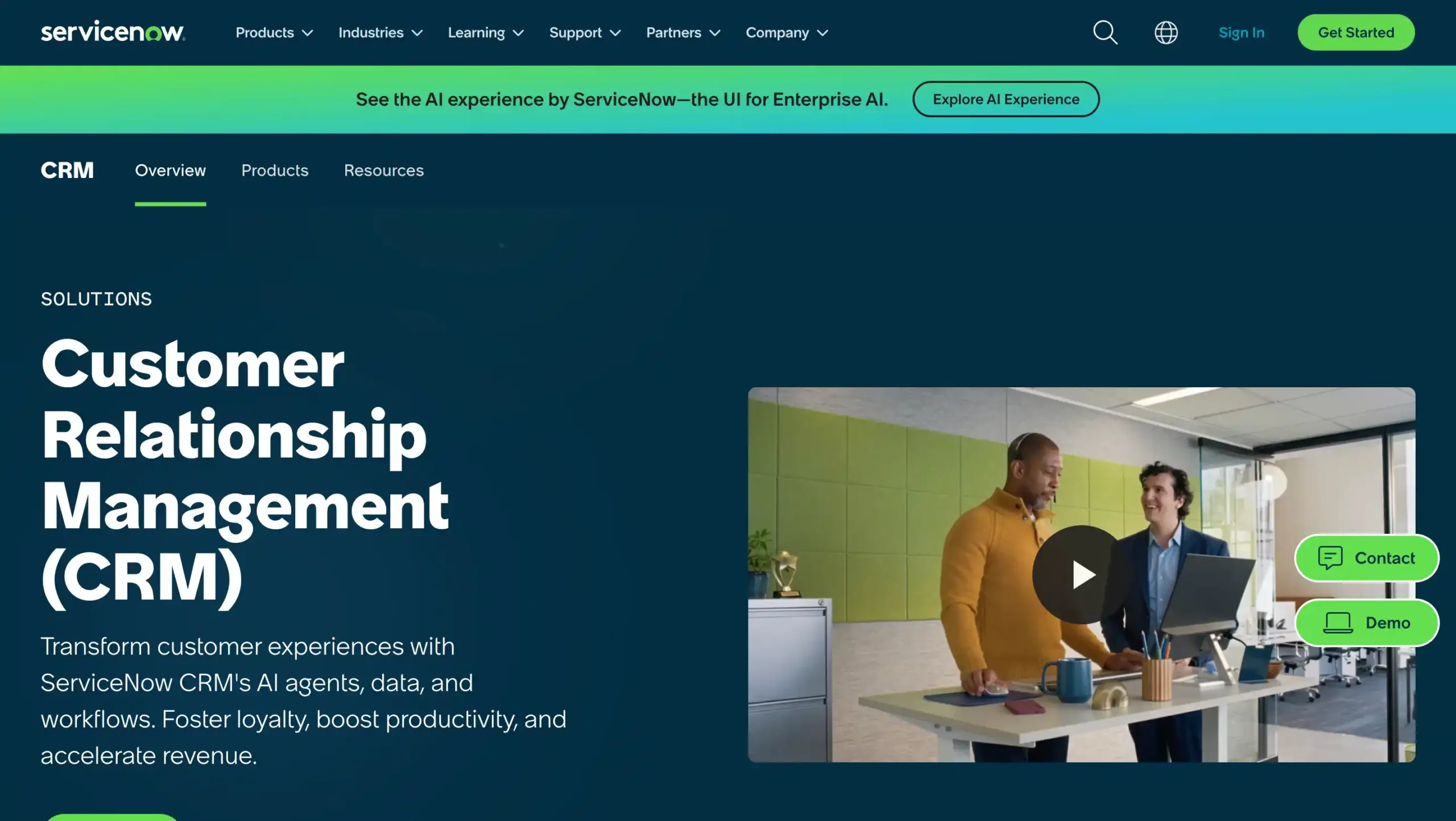 best enterprise crm software-ServiceNow