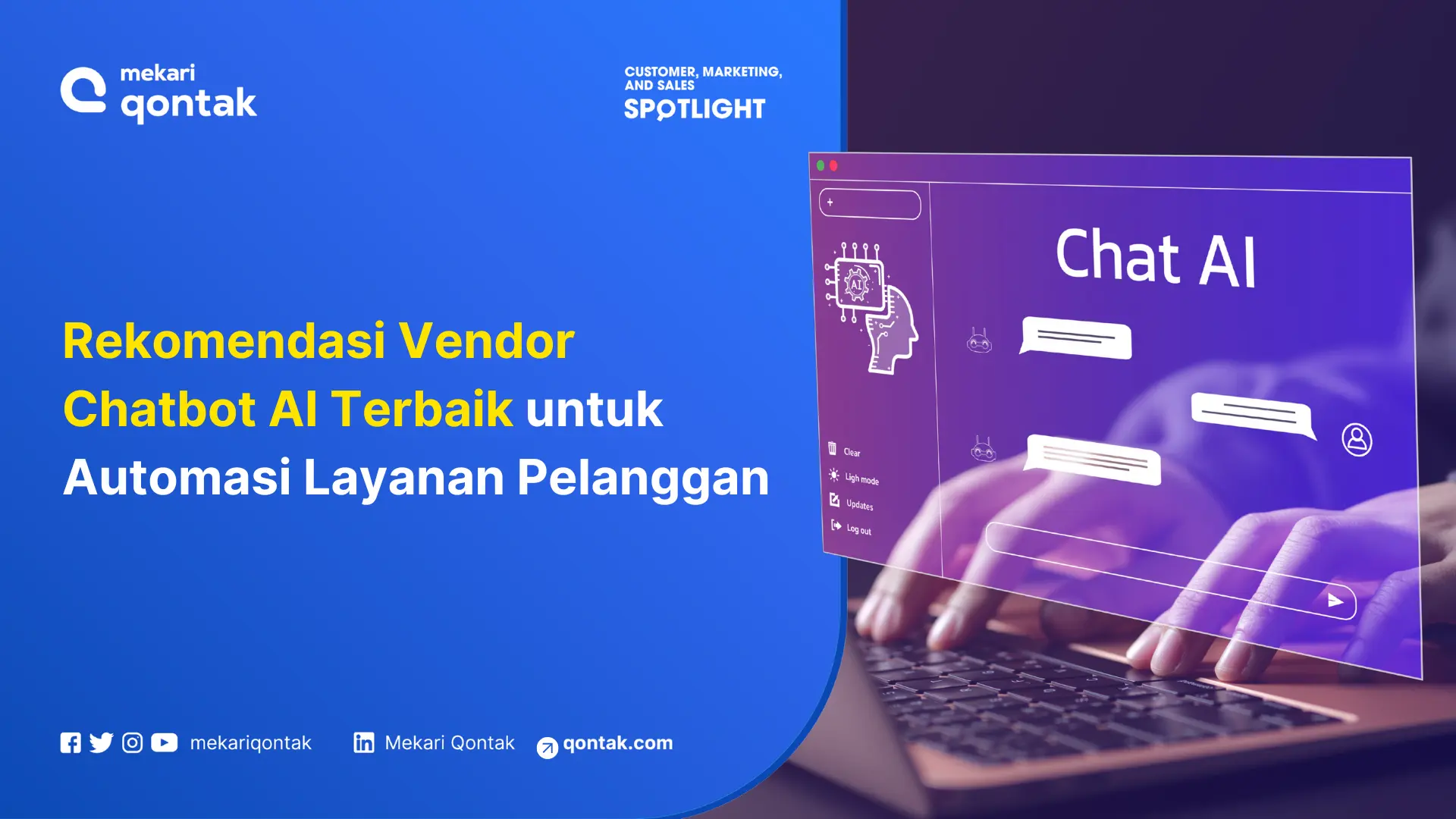 Rekomendasi Vendor Chatbot AI Terbaik untuk Automasi Layanan Pelanggan
