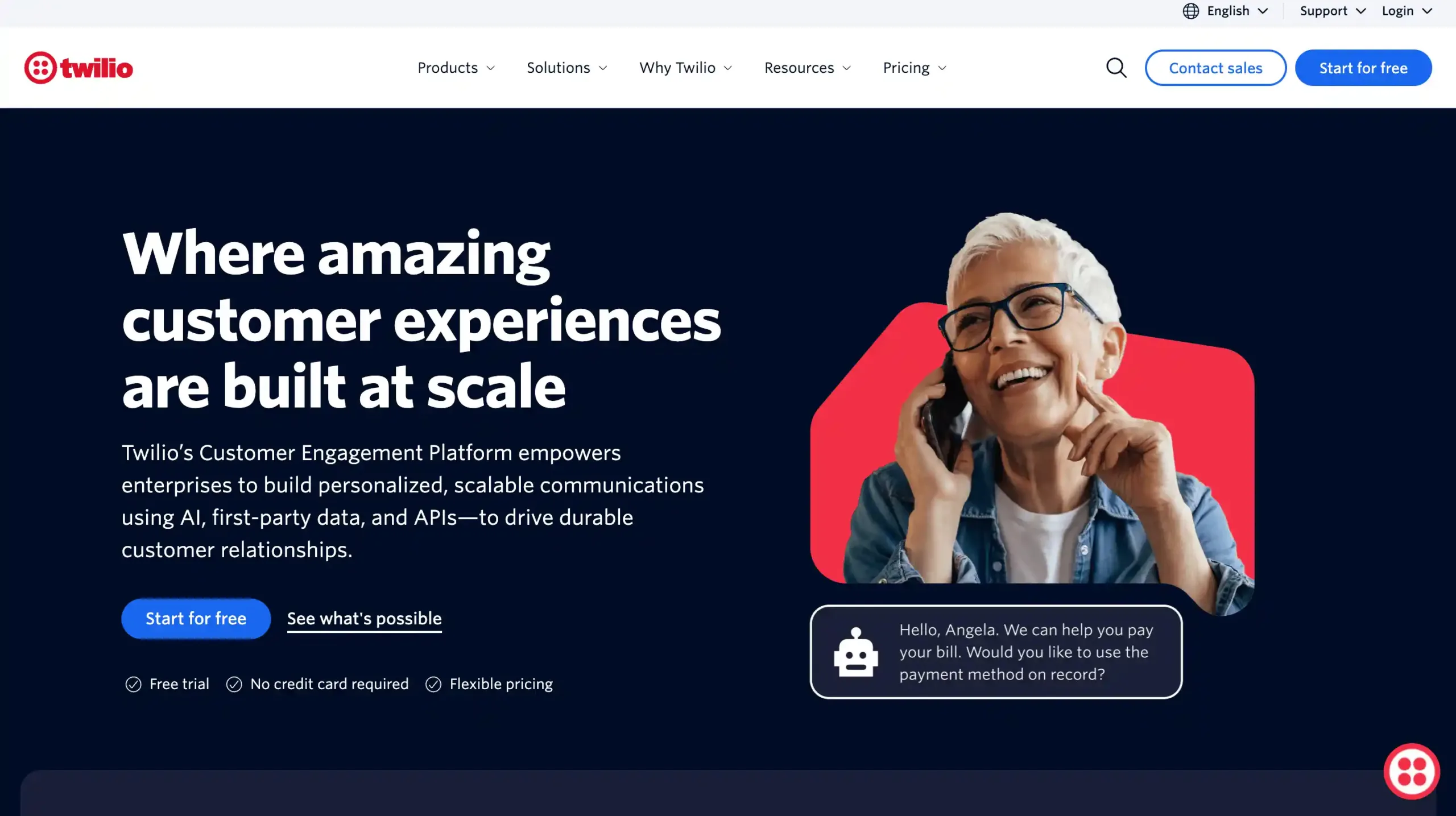 Twilio-vendor chatbot ai terbaik