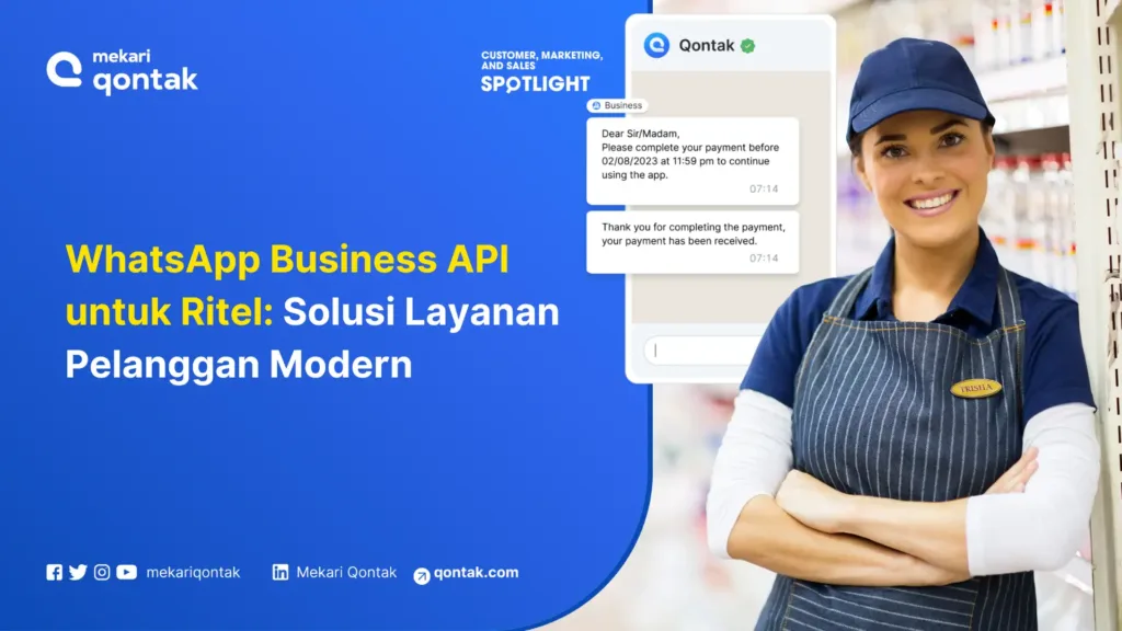 WhatsApp Business API untuk Ritel: Solusi Layanan Pelanggan Modern