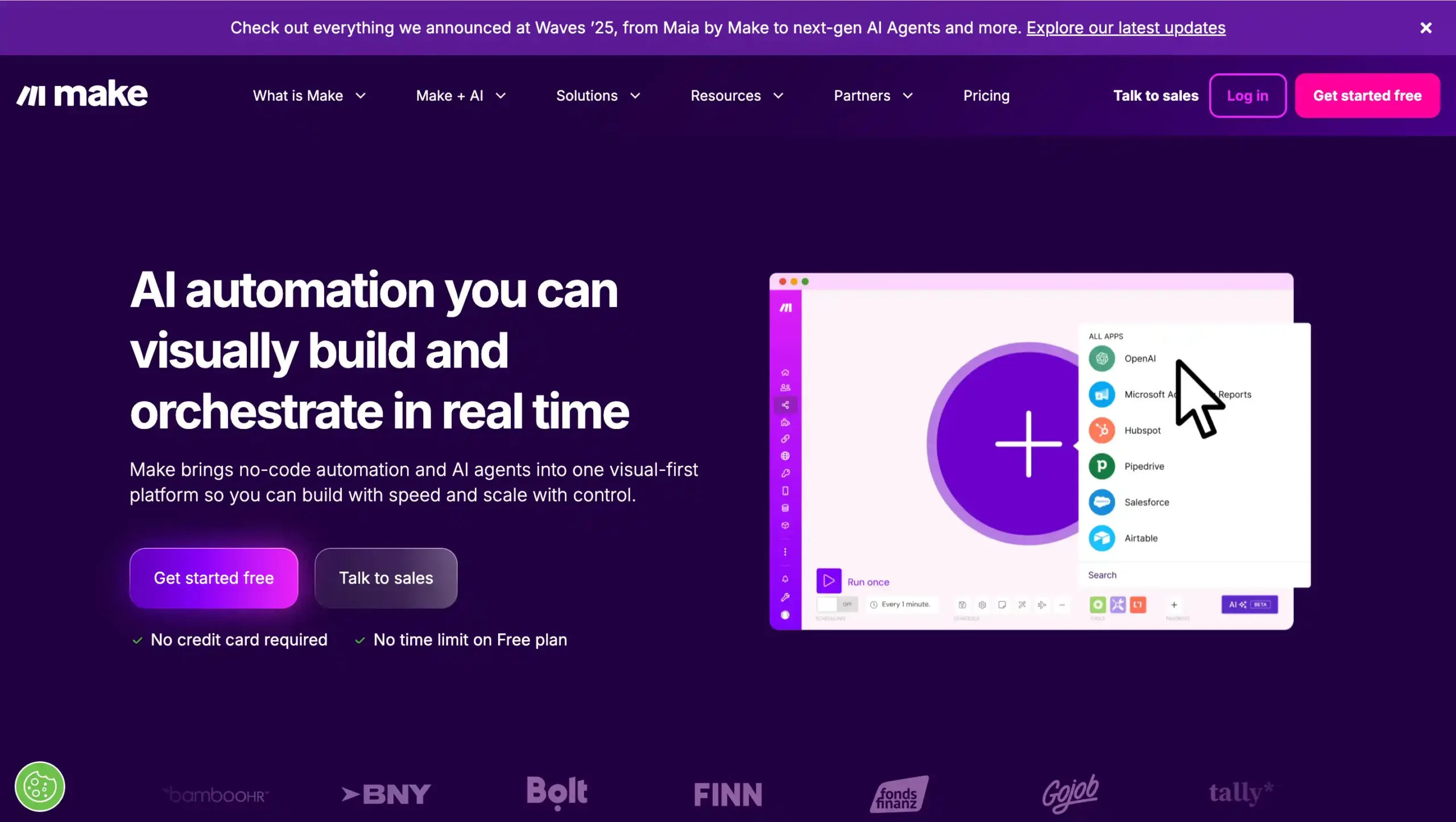 software workflow automation terbaik-Make.com