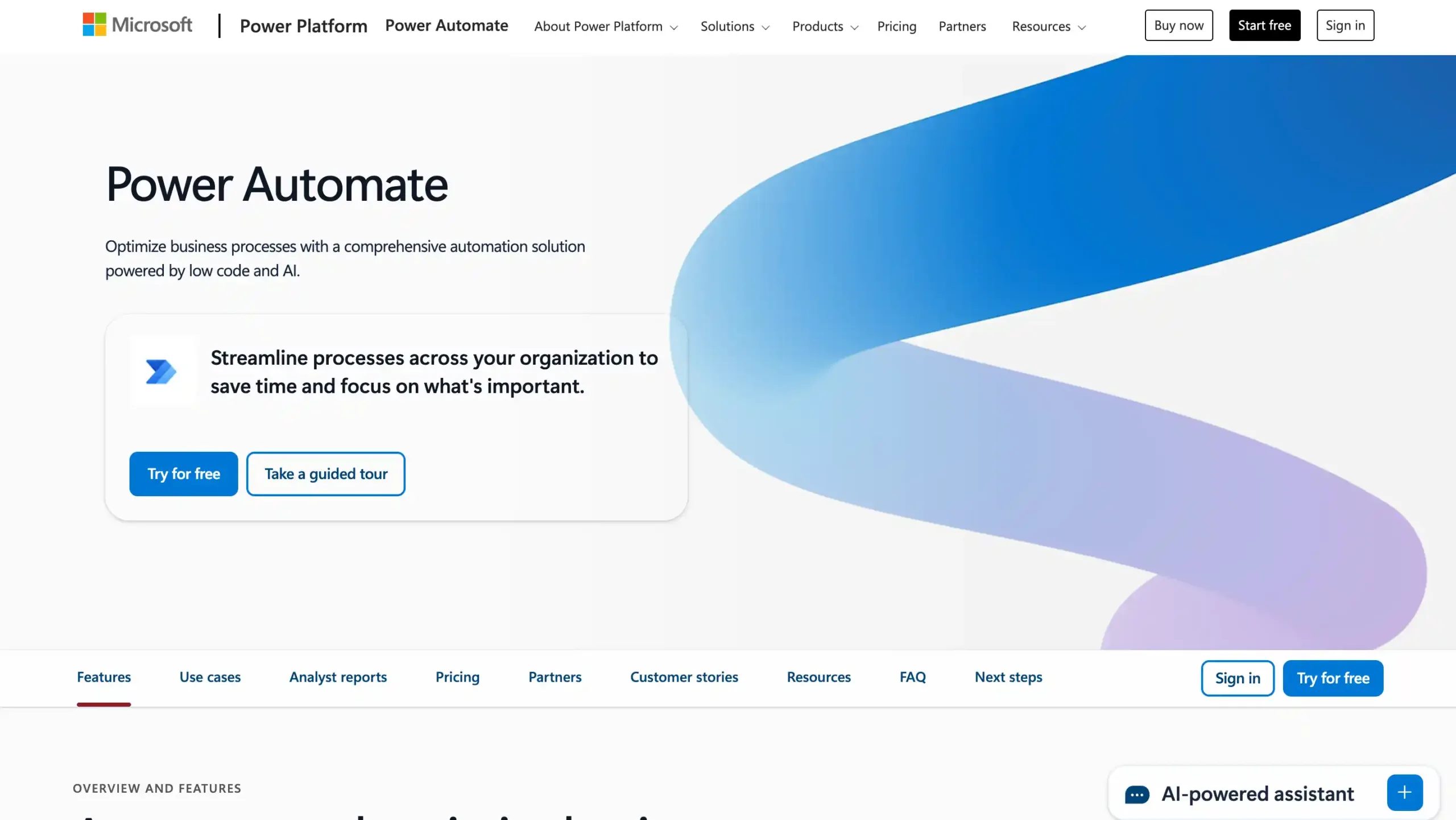 Microsoft Power Automate-software workflow automation terbaik
