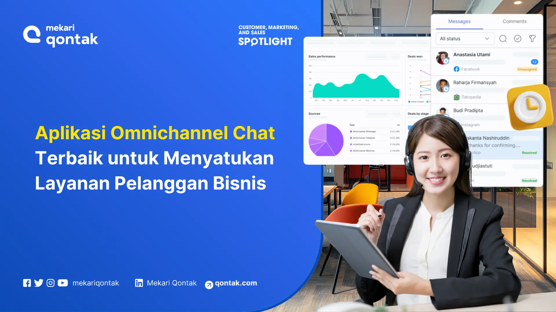 Aplikasi Omnichannel Chat Terbaik untuk Menyatukan Layanan Pelanggan Bisnis