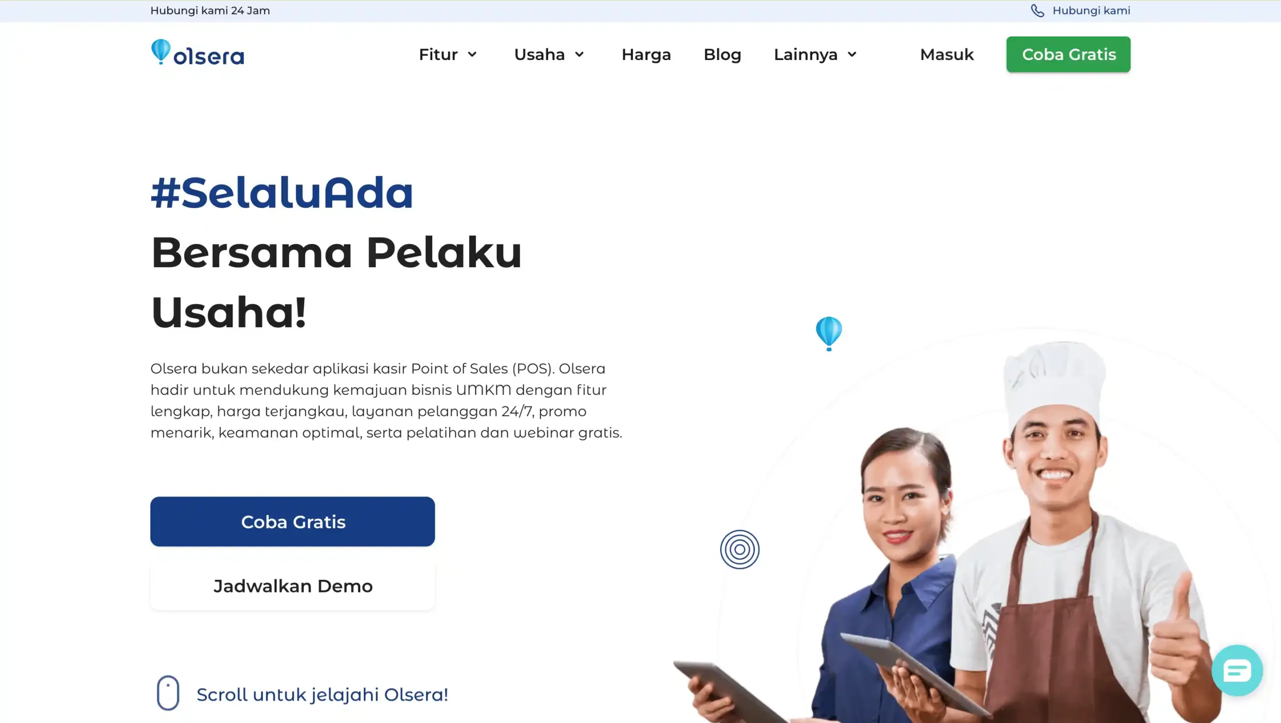 Olsera-aplikasi crm untuk f&b terbaik