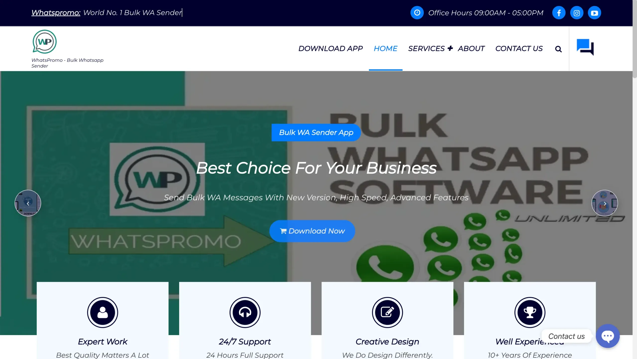 Landing Page WhatsPromo WhatsPromo-aplikasi wa blast gratis terbaik