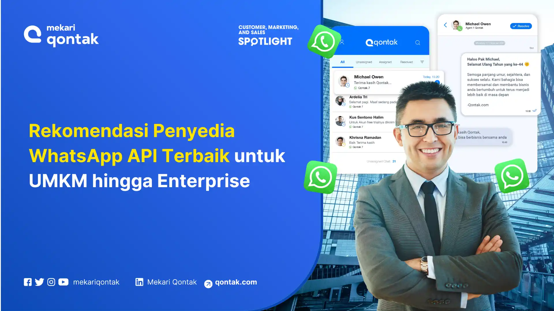 Rekomendasi Penyedia WhatsApp API Terbaik untuk UMKM hingga Enterprise