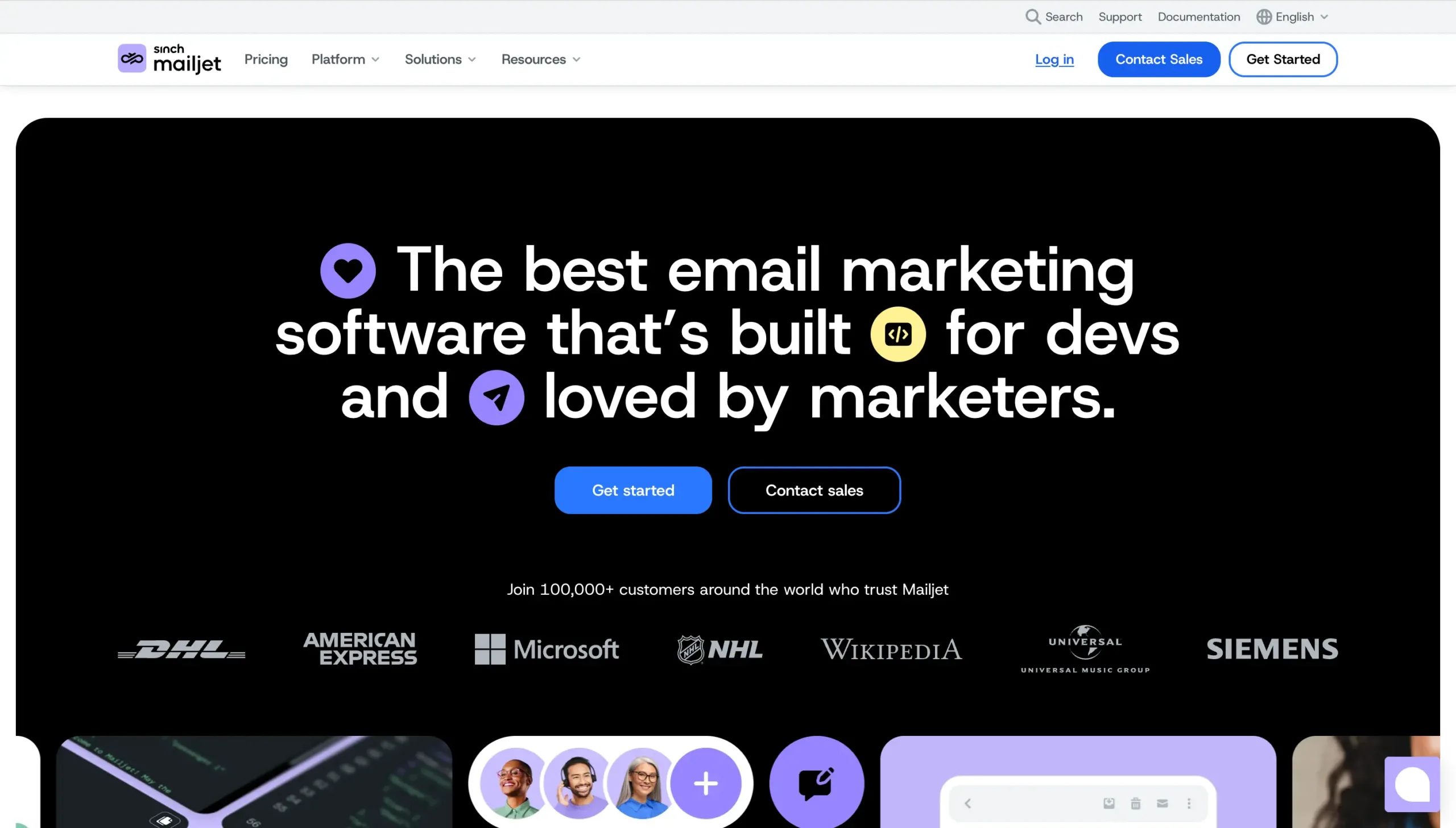 Tampilan Halaman Homepage Aplikasi CRM Gratis Mailjet Halaman Homepage Aplikasi CRM Gratis Mailjet