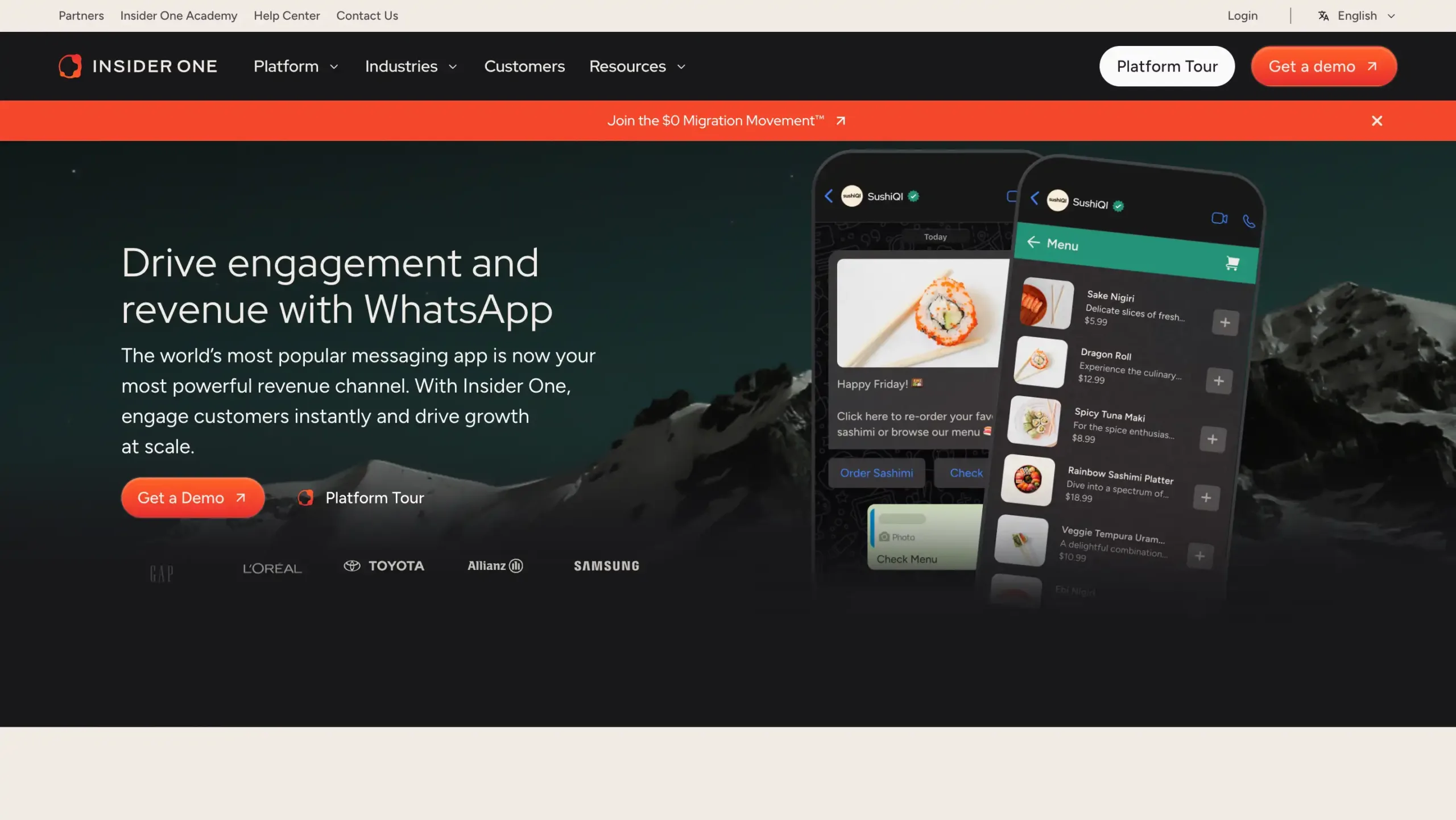 Landing Page Insider One Insider One-alternatif wati terbaik