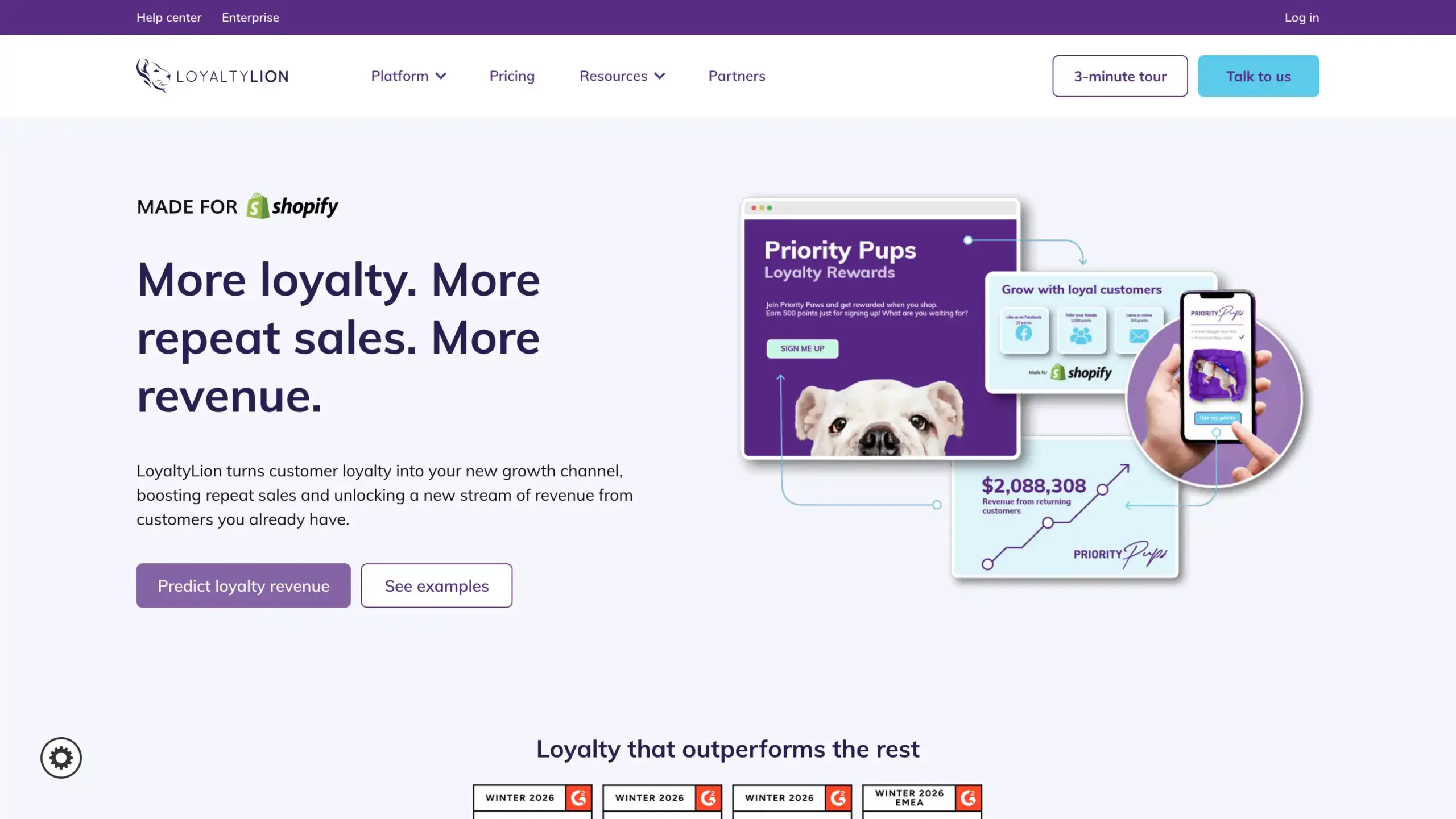 Landing Page LoyaltyLion LoyaltyLion-loyalty app terbaik