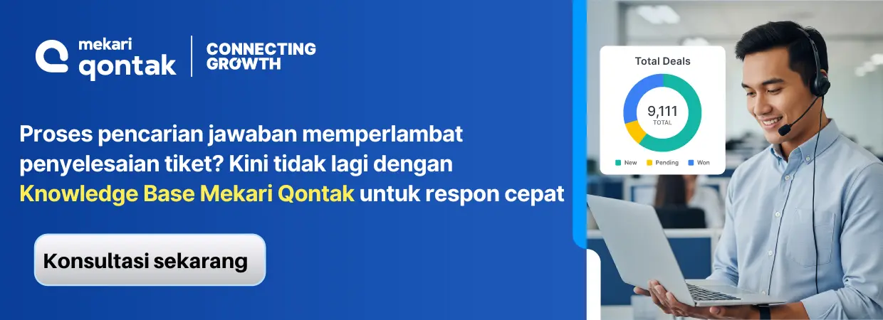 CTA Banner ticket triage-solusi knowledge base mekari qontak untuk mempercepat penyelesaian tiket pelanggan CTA Banner ticket triage-solusi knowledge base mekari qontak untuk mempercepat penyelesaian tiket pelanggan