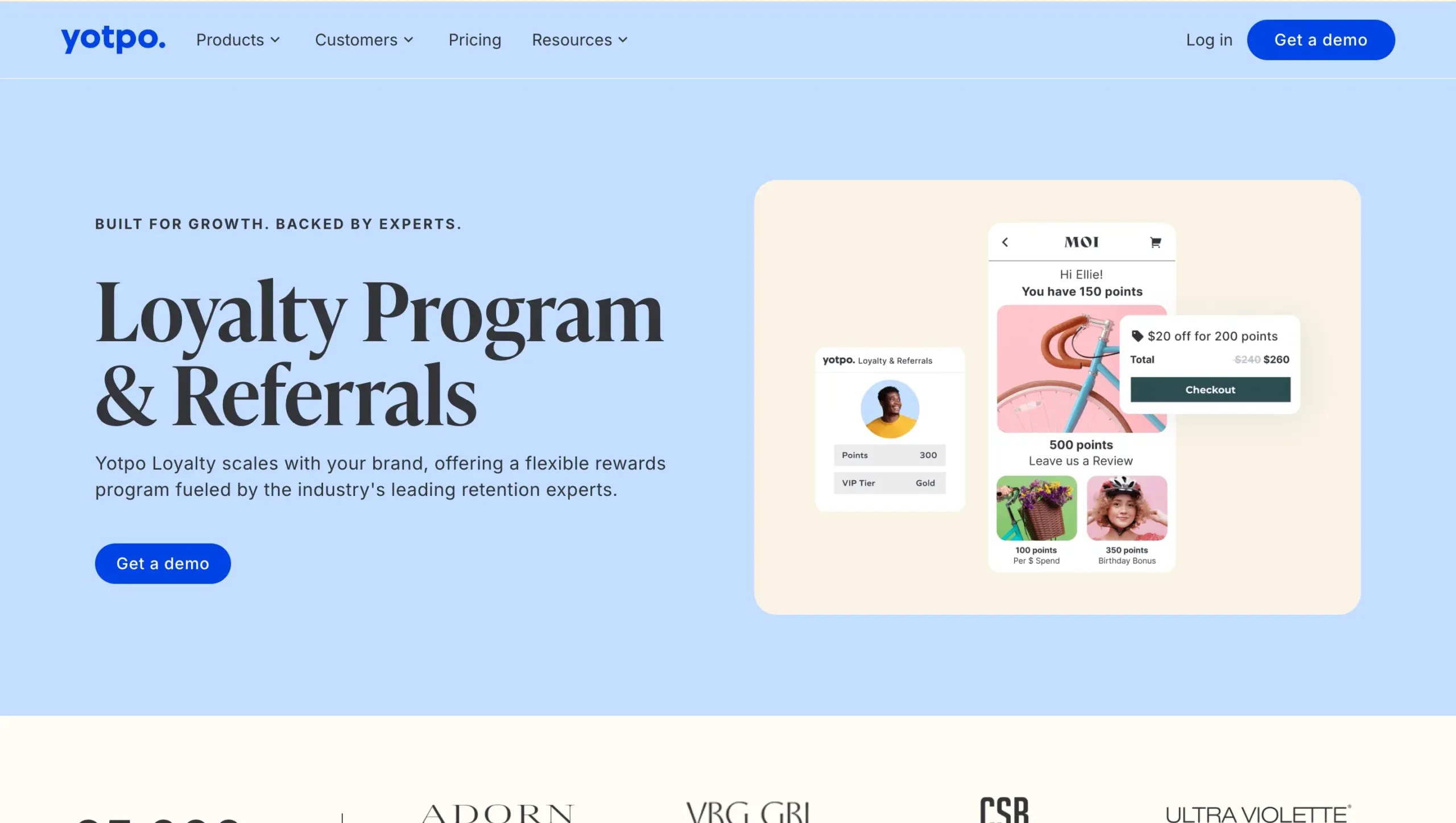 Landing Page Yotpo Yotpo-loyalty app terbaik