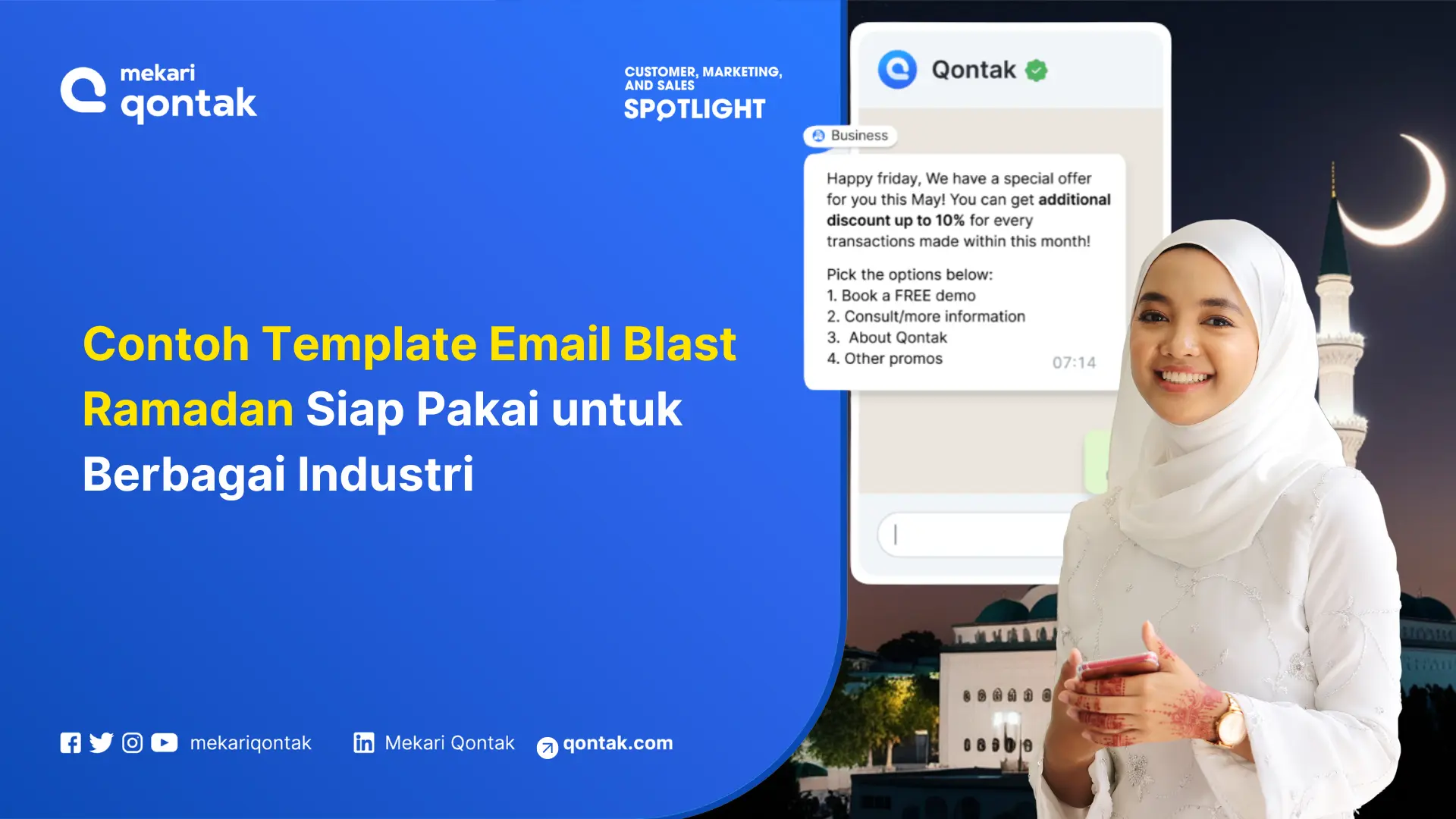 Contoh Template Email Blast Ramadan Siap Pakai untuk Berbagai Industri