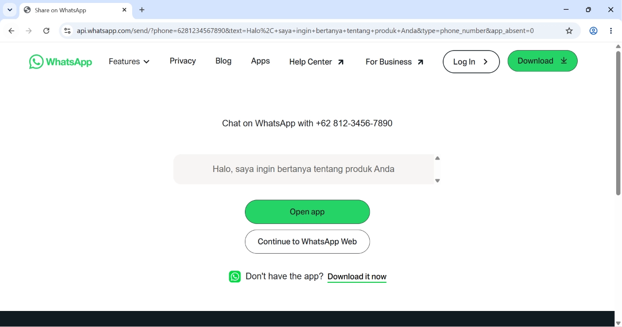 Ilustrasi Membuat API WhatsApp Link dengan Pesan Otomatis Ilustrasi Membuat API WhatsApp Link dengan Pesan Otomatis