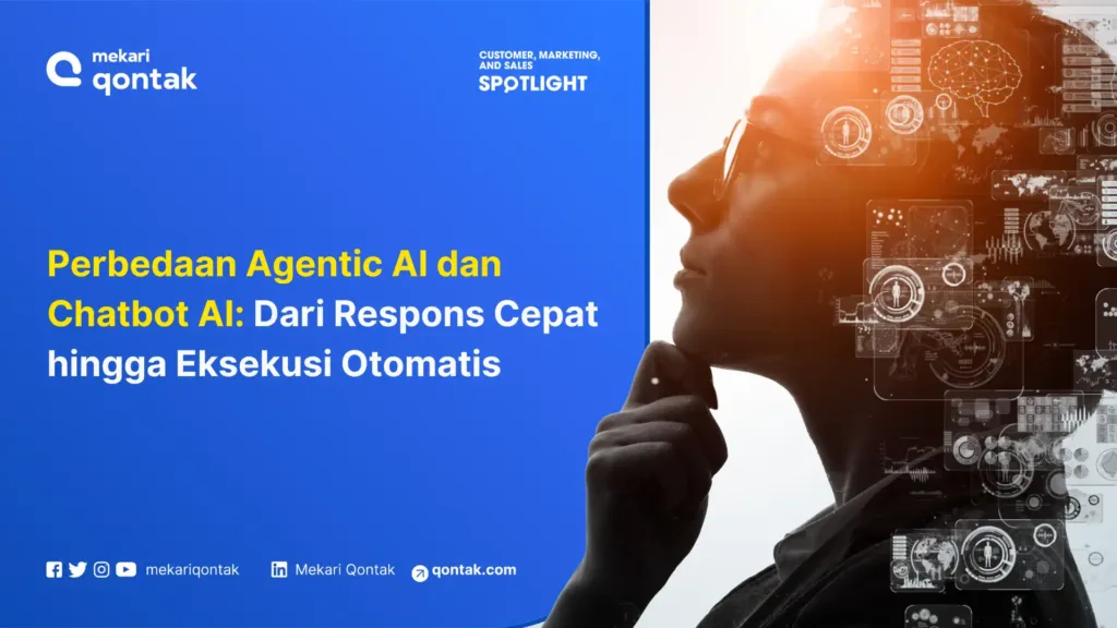 Perbedaan Agentic AI dan Chatbot AI Dari Respons Cepat hingga Eksekusi Otomatis (1) 7 Perbedaan Agentic AI dan Chatbot AI: Kompleksitas Tugas Hingga Kemampuan Belajar