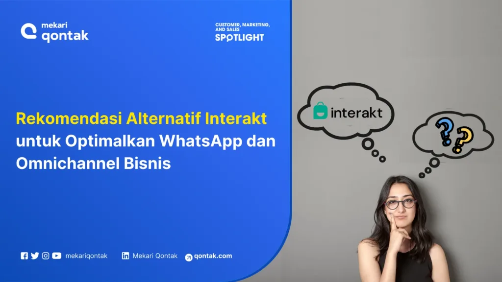 Rekomendasi Alternatif Interakt untuk Optimalkan WhatsApp dan Omnichannel Bisnis Rekomendasi Alternatif Interakt untuk Optimalkan WhatsApp dan Omnichannel Bisnis