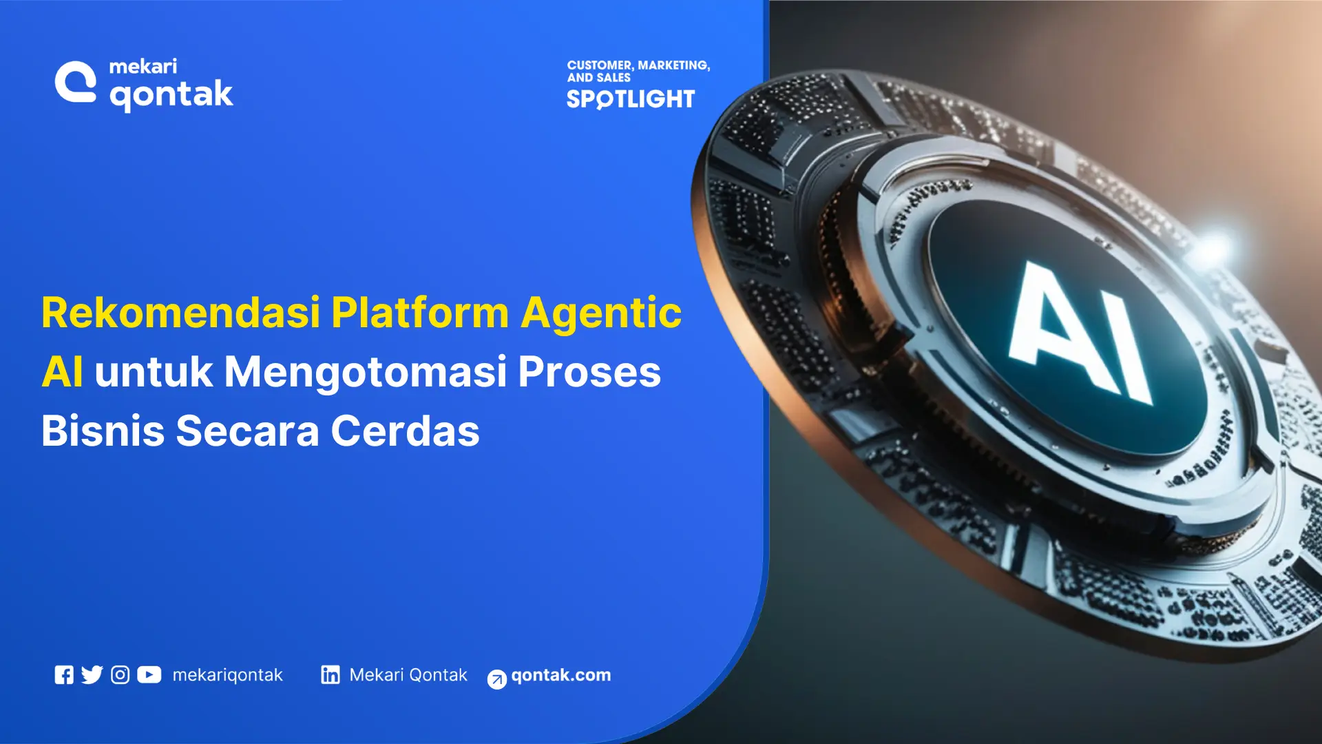 Rekomendasi Platform Agentic AI Terbaik untuk Mengotomasi Proses Bisnis Secara Cerdas