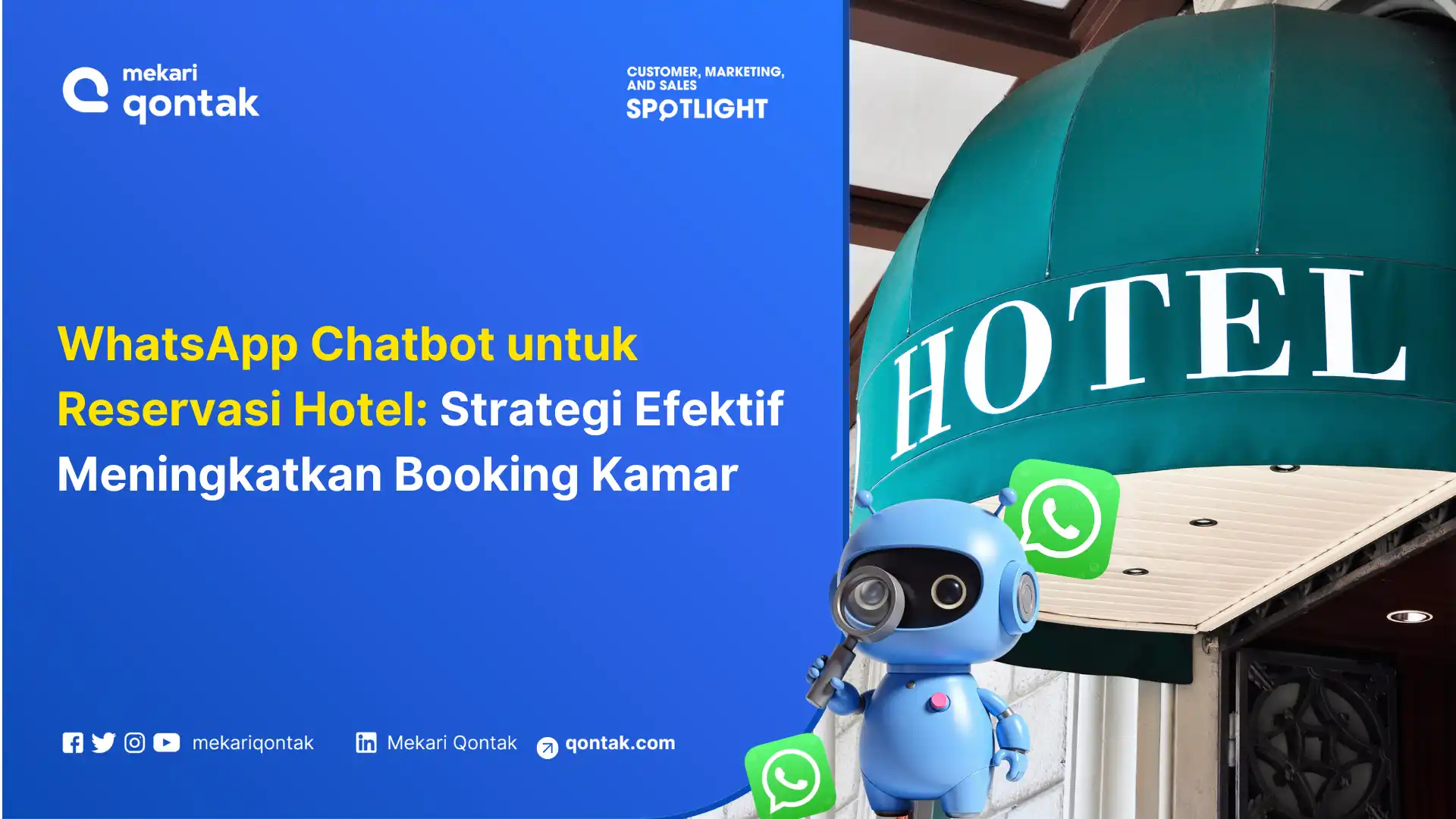 WhatsApp Chatbot untuk Reservasi Hotel: Strategi Efektif Meningkatkan Booking Kamar