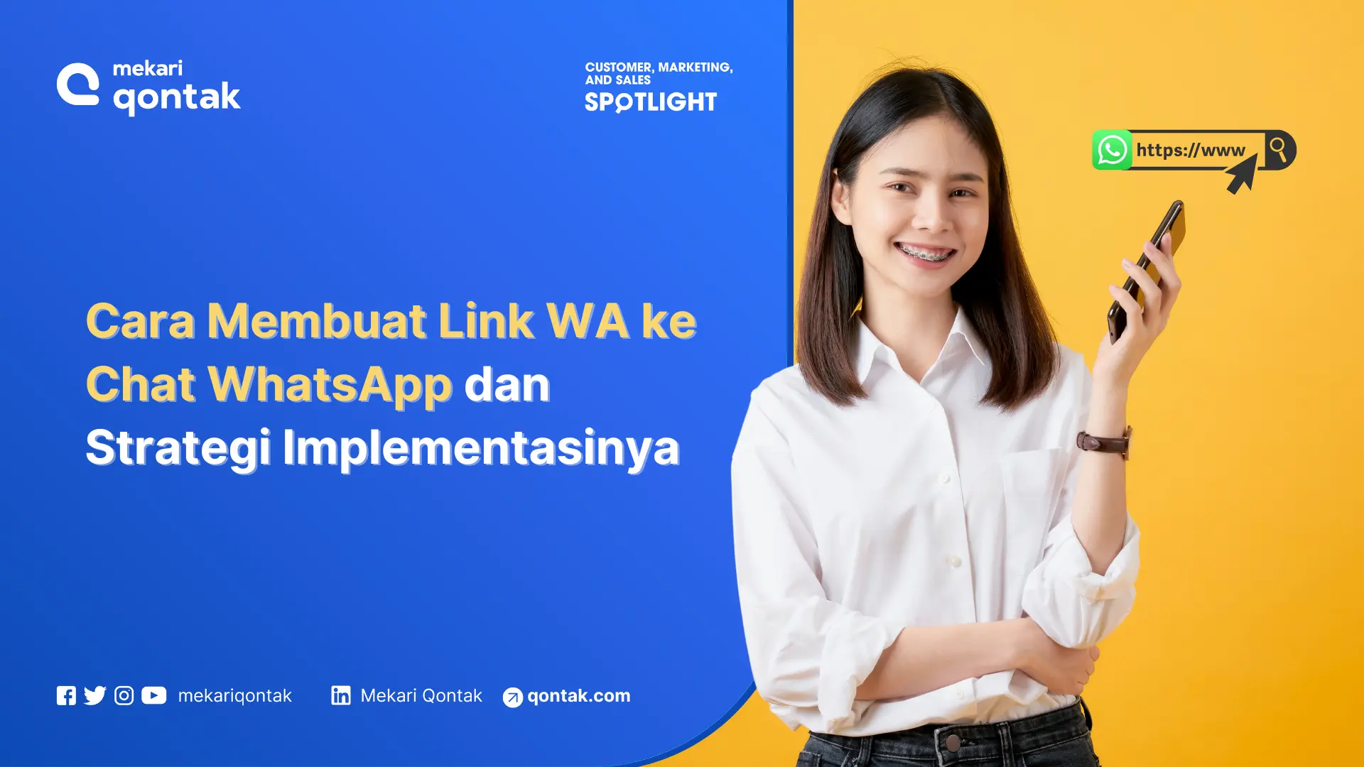 Cara Membuat Link WA ke Chat WhatsApp dan Strategi Implementasinya
