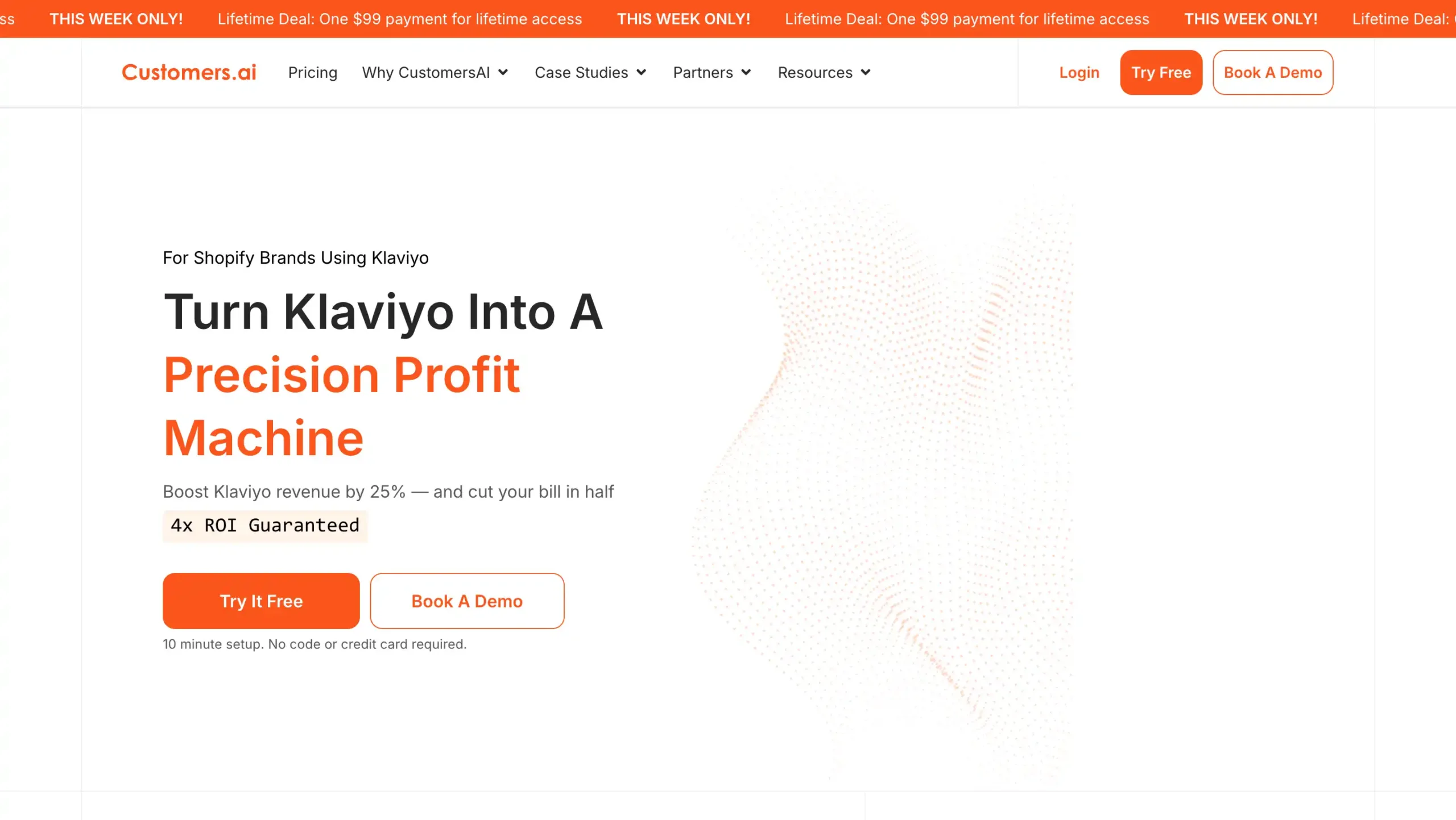 Landing Page CustomersAI CustomersAI-aplikasi chatbot ai terbaik