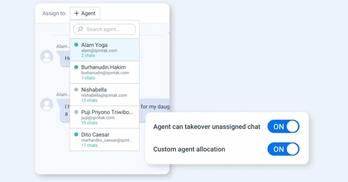 Manajemen Pesan dengan Sistem Agen Routing Fitur Agen Routing