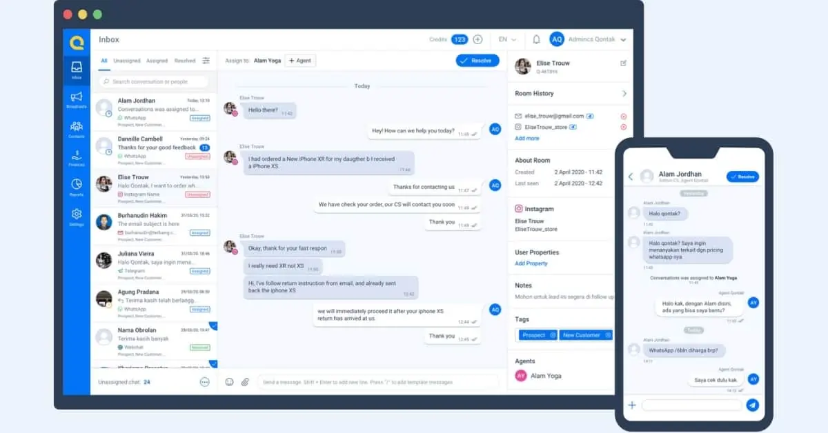 Multiple Agent atau User Fitur Multiple Agen atau User