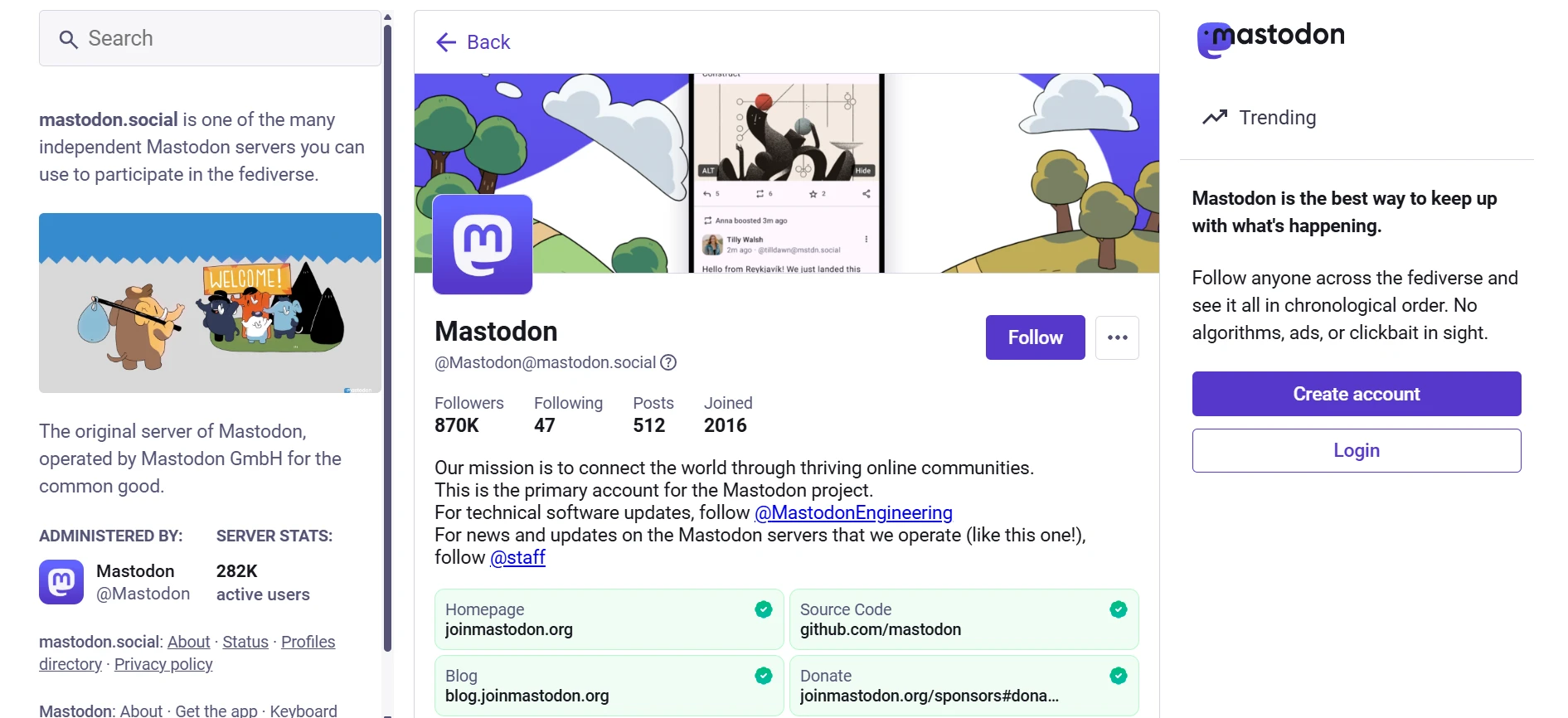 Tampilan Halaman Aplikasi Alternatif X Twitter Mastodon Halaman Aplikasi Alternatif X Twitter Mastodon