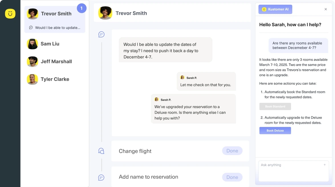 Tampilan Halaman Chat Software Customer Support Kustomer Halaman Chat Software Customer Support Kustomer
