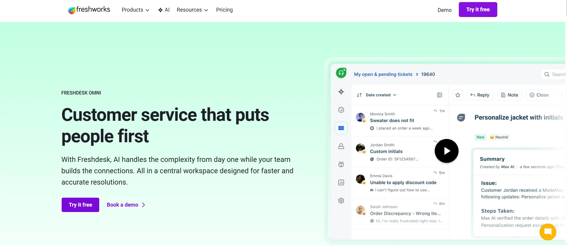 Tampilan Halaman Freshdesk Omni Aplikasi Customer Service Fresdesk Halaman Freshdesk Omni Aplikasi Customer Service Fresdesk